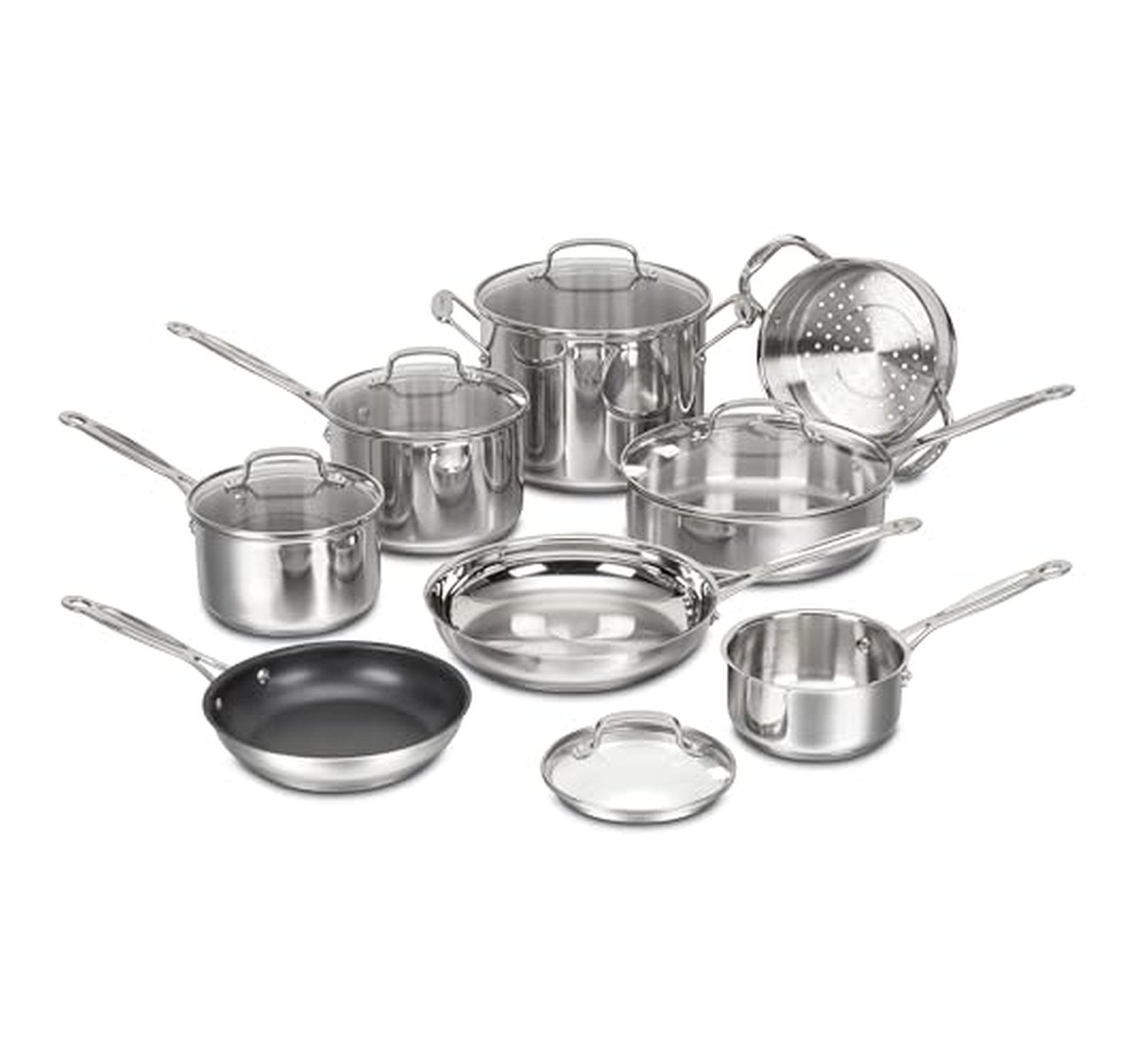 Cuisinart 13-Piece Stainless Steel Cookware Set
