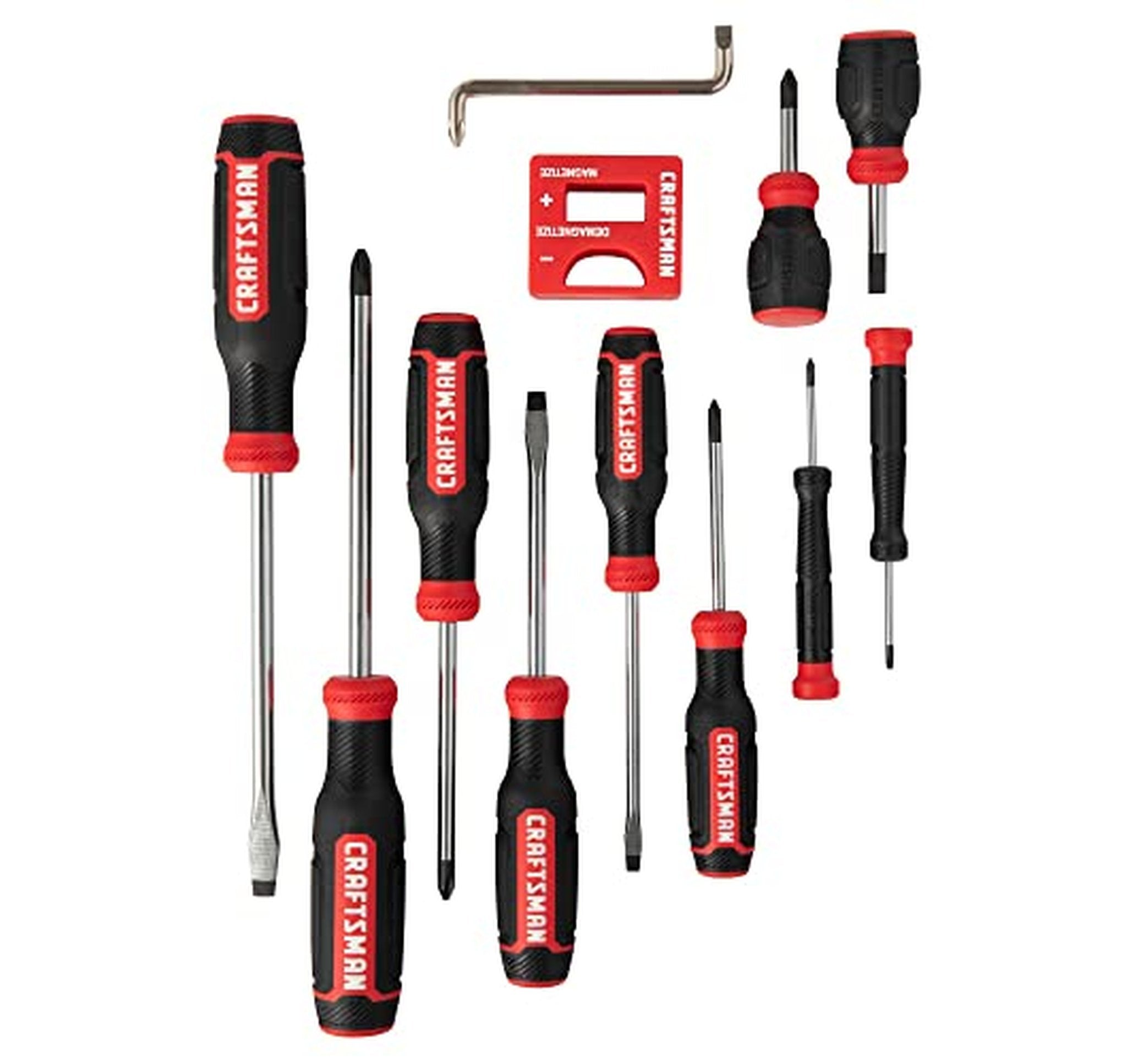CRAFTSMAN 12 Piece Bi-Material Screwdriver Set