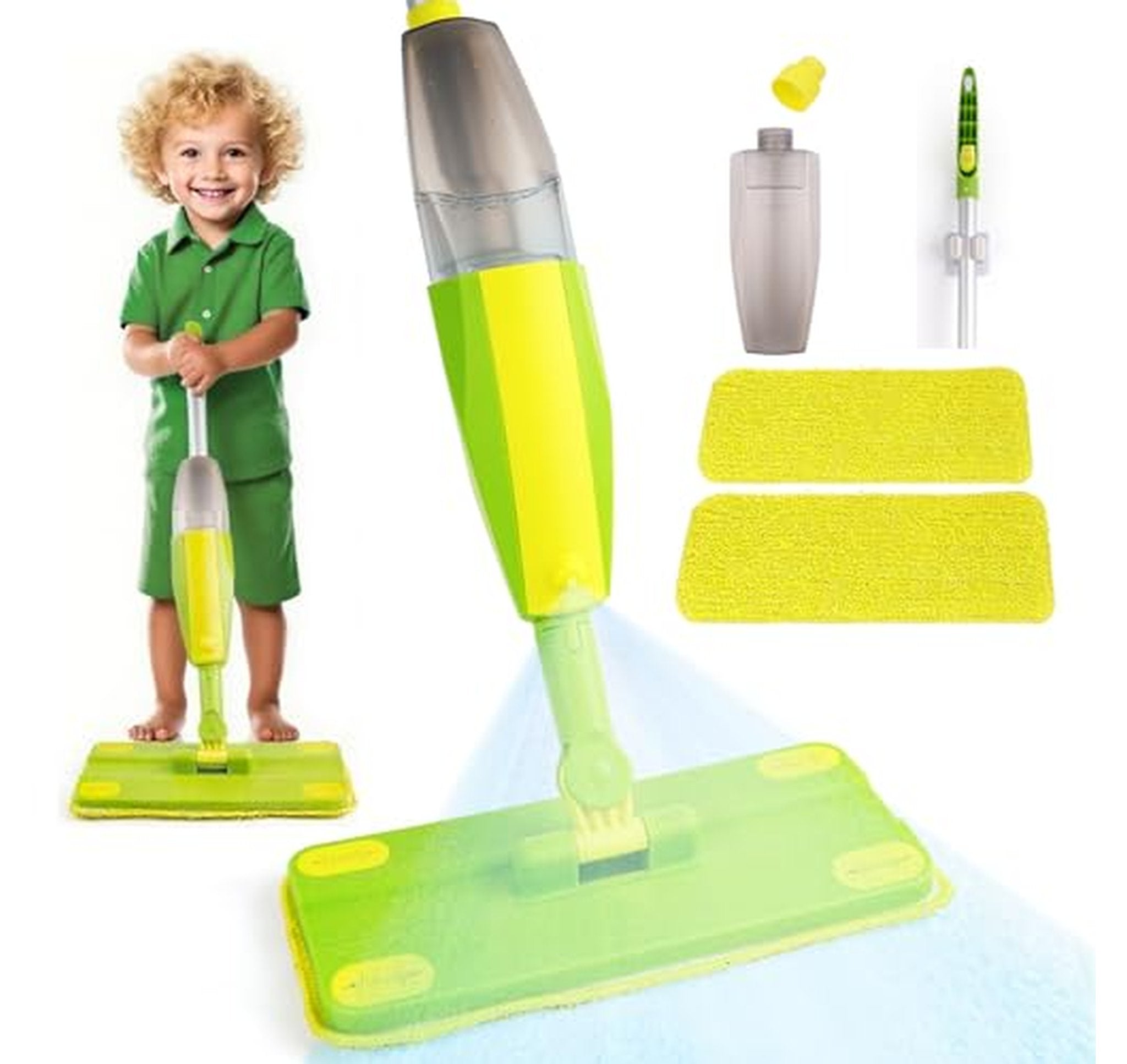 Kids Spray Mop Pretend Play Cleaning Toy Set