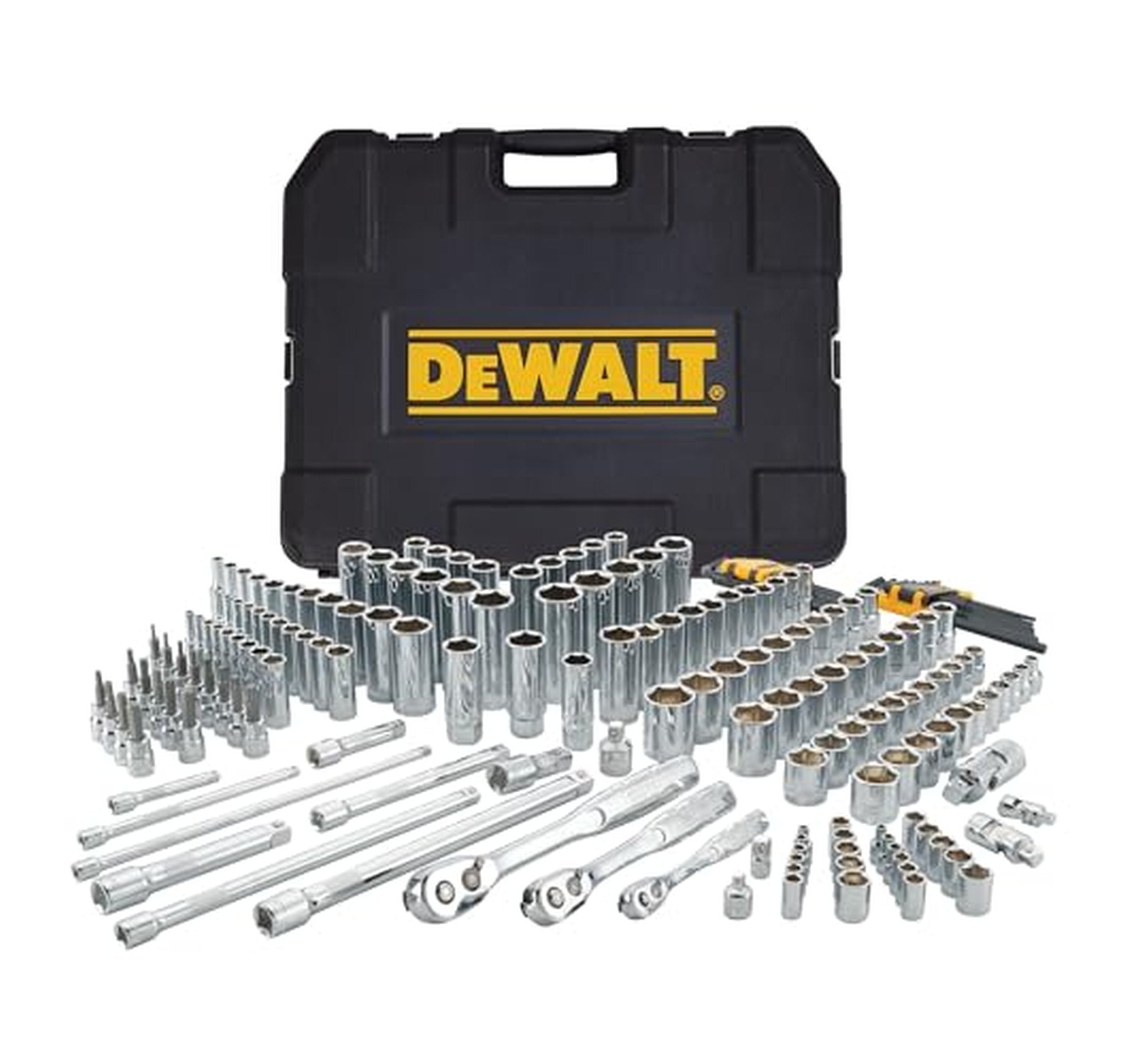 DEWALT 192 Piece SAE Metric Mechanics Tool Set