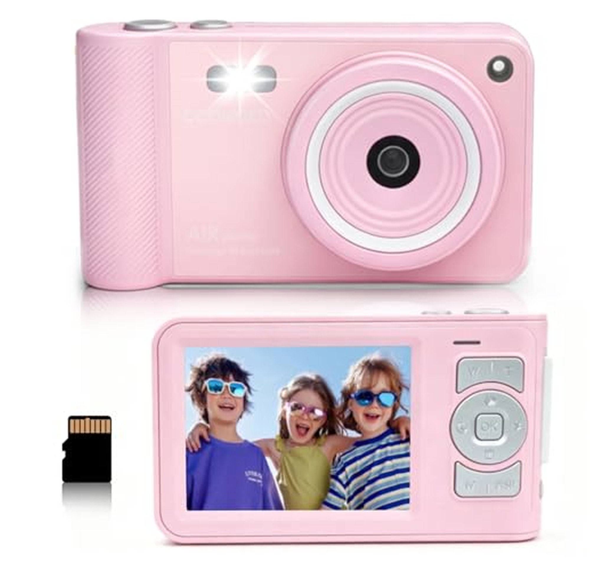50MP 1080p Compact Digital Camera with 16X Zoom
