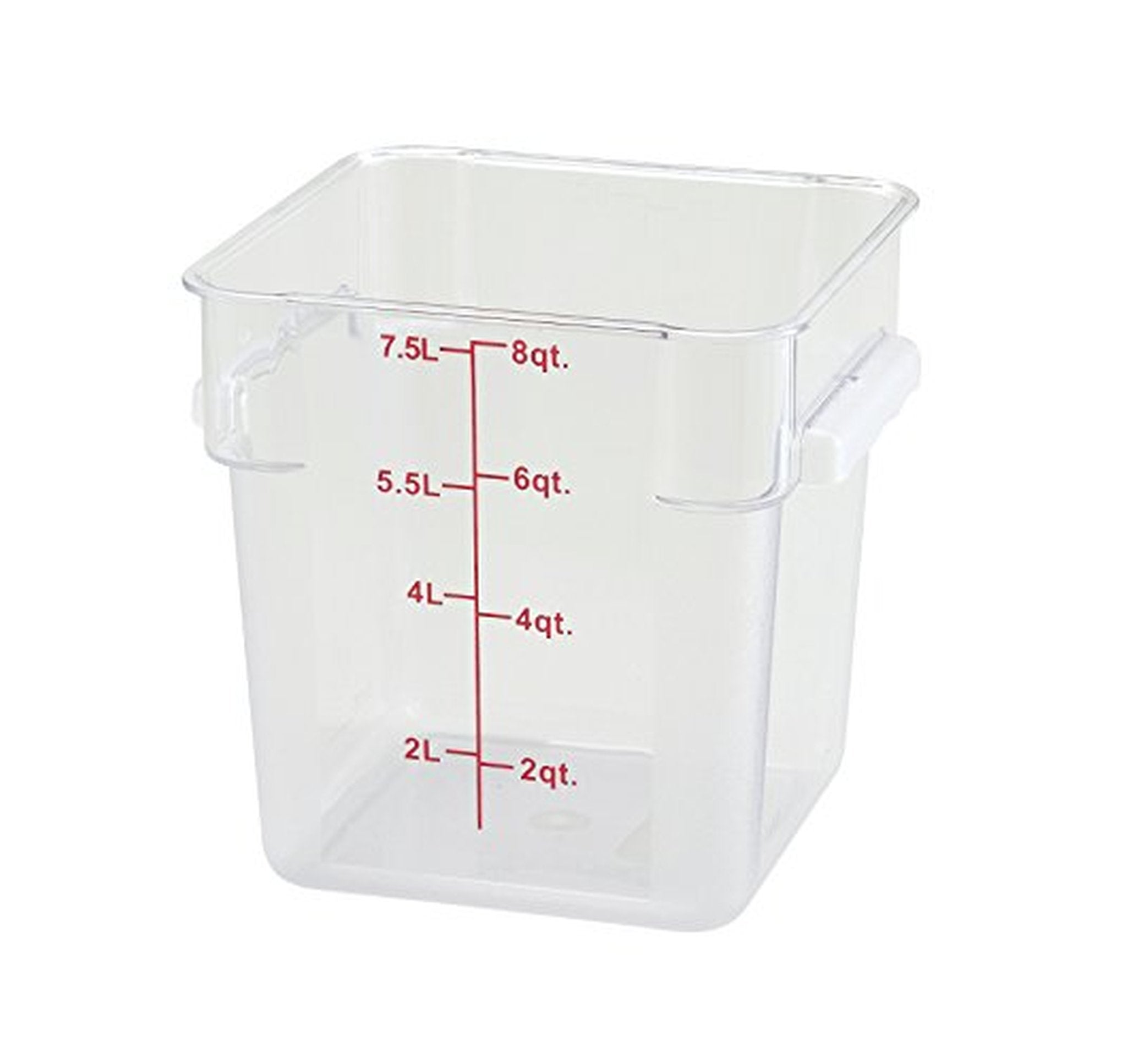 8 Quart Square Food Storage Container
