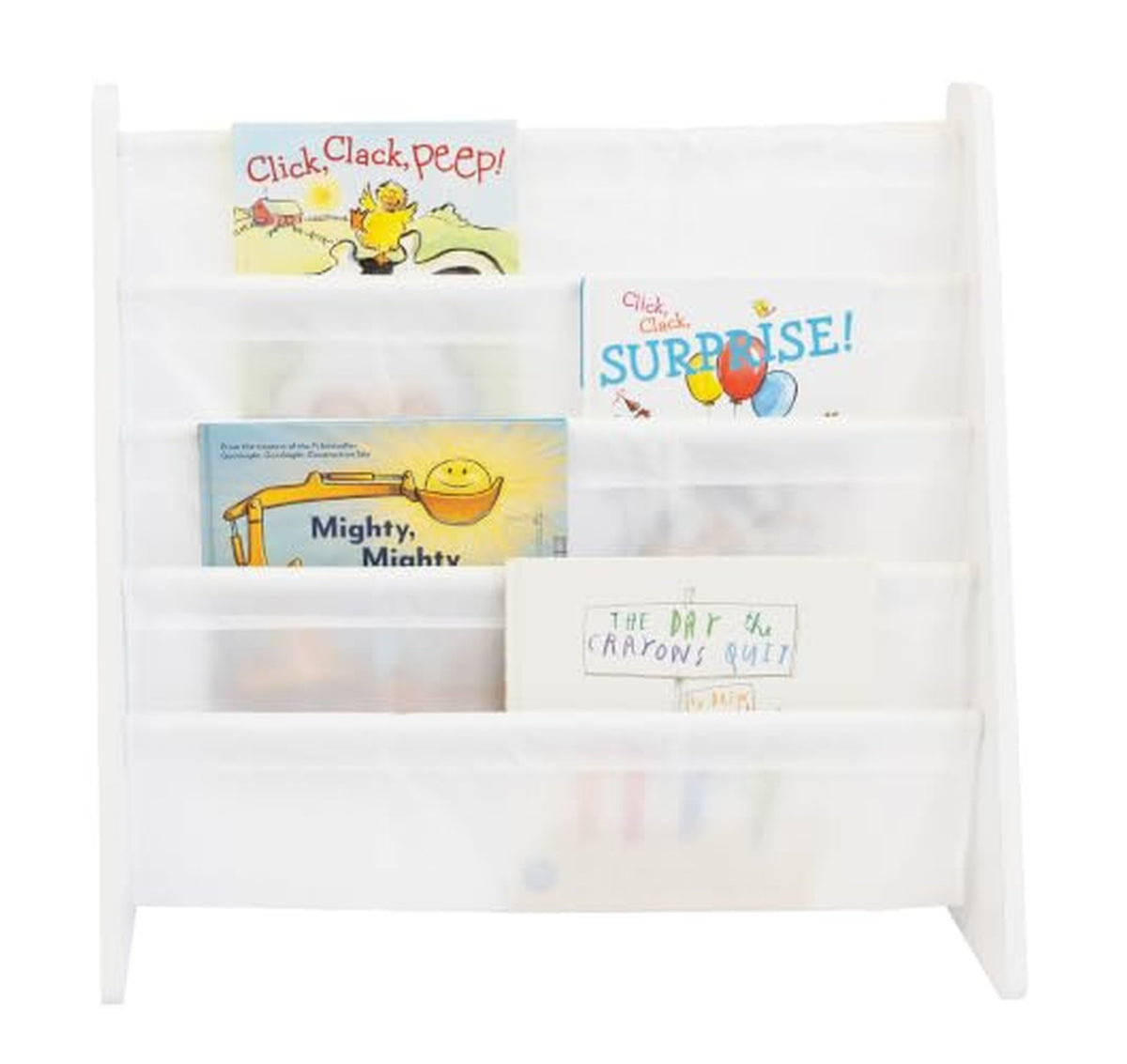 Kids Front Facing 4-Tier Toddler Bookshelf