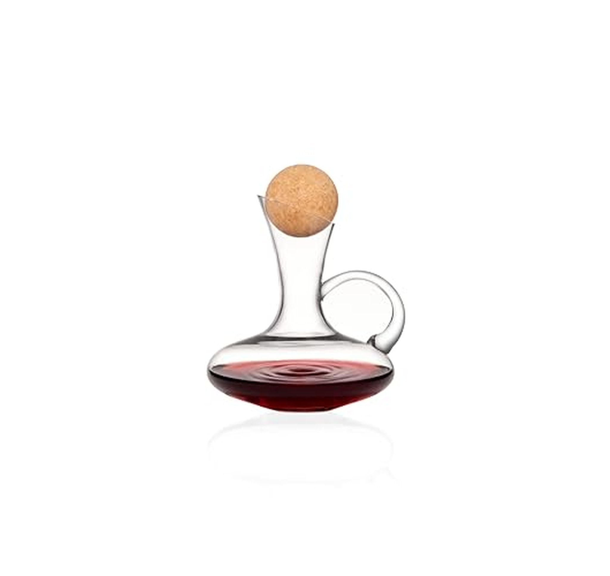28oz Crystal Glass Wine Decanter with Stopper