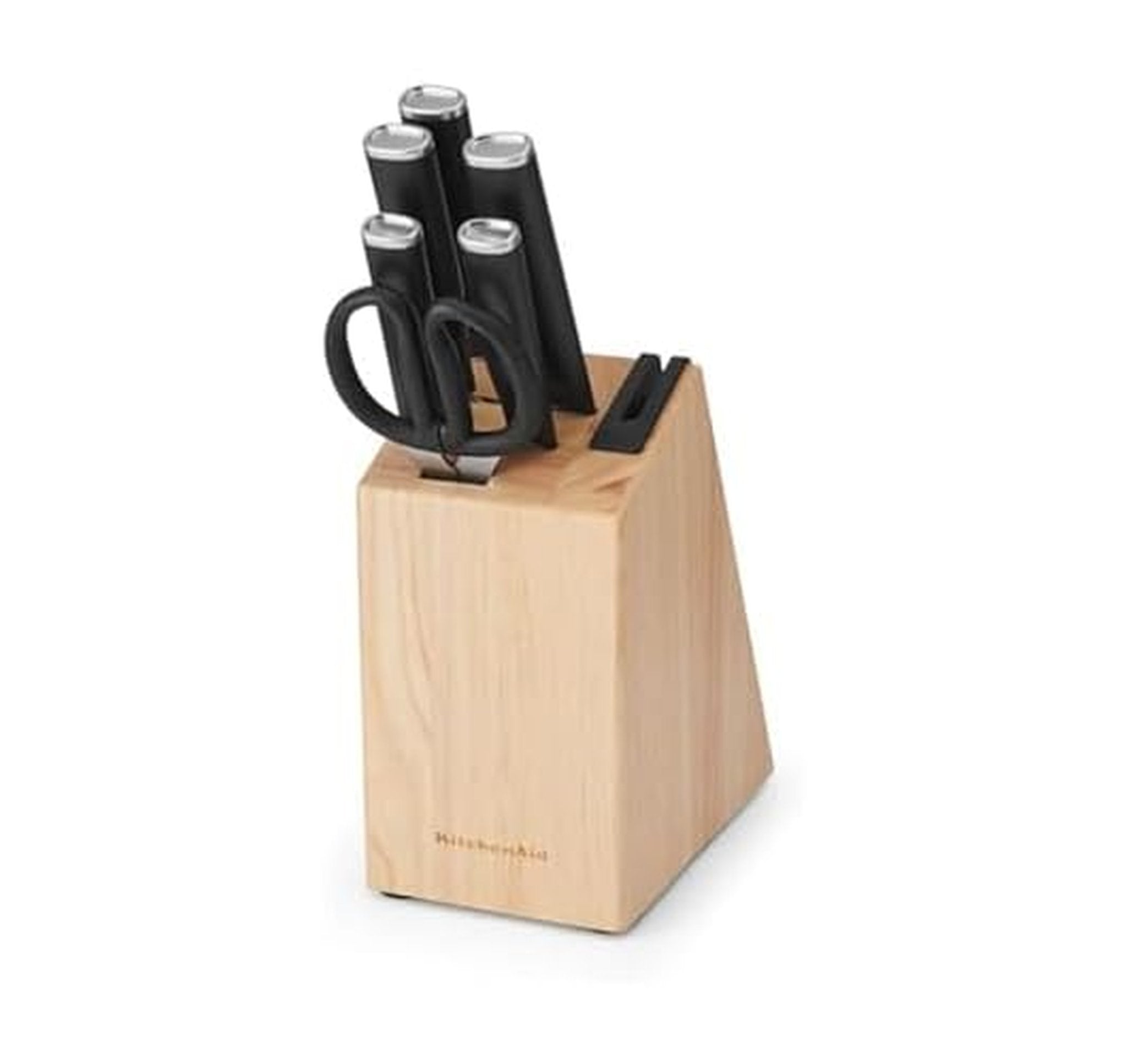 KitchenAid 7-Piece Japanese Stainless Steel Knife Block