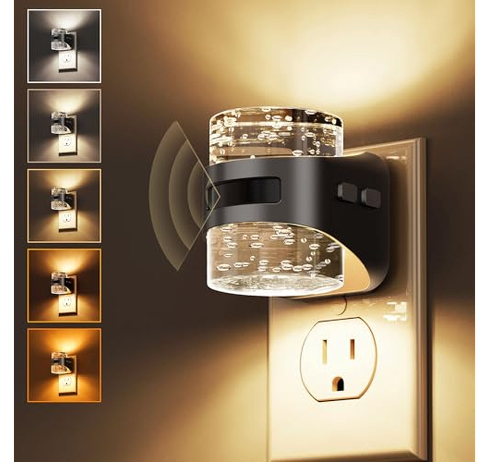 Motion Sensor Dimmable LED Plug-In Night Light