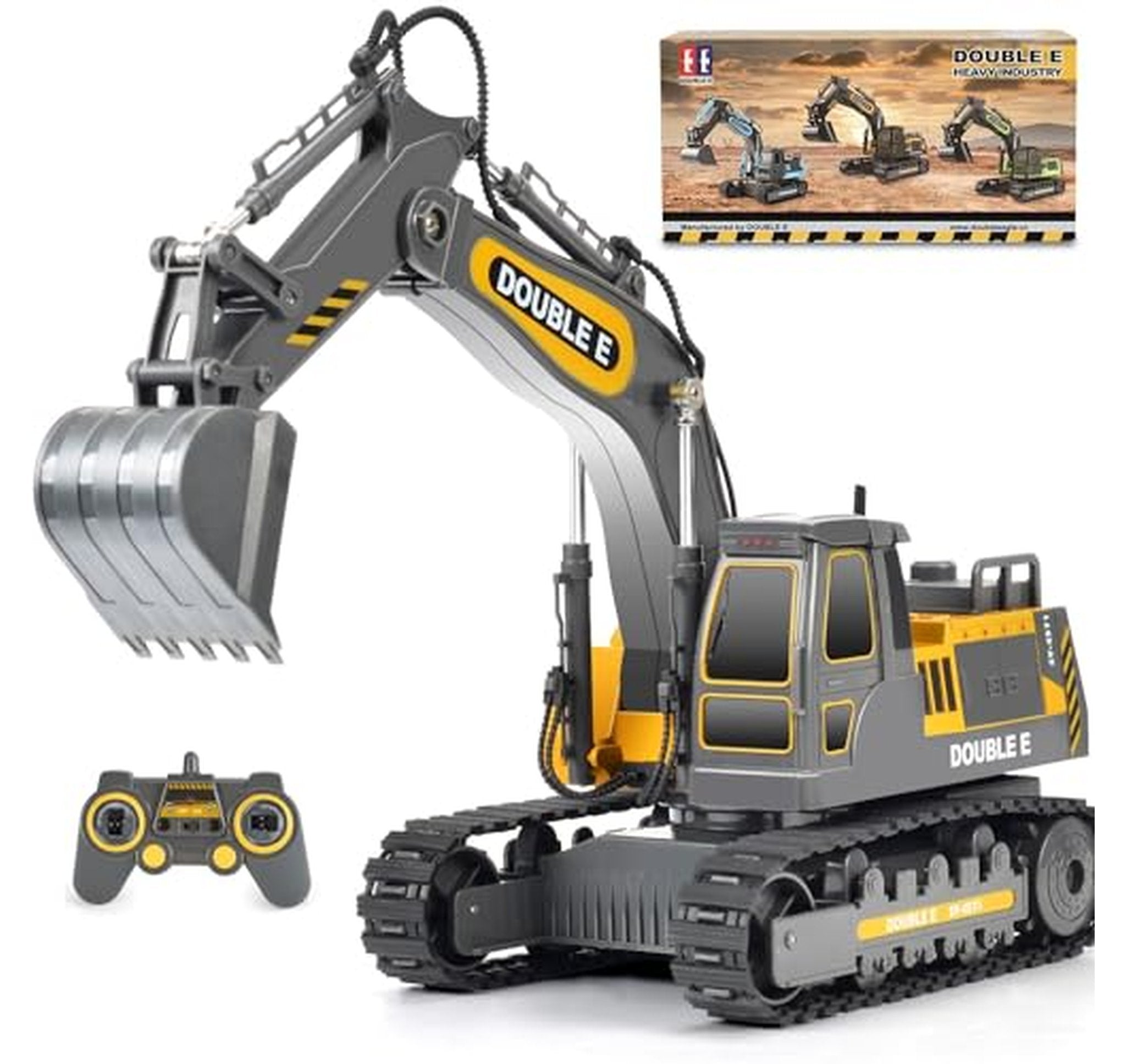 Rechargeable Remote Control Excavator Toy Truck
