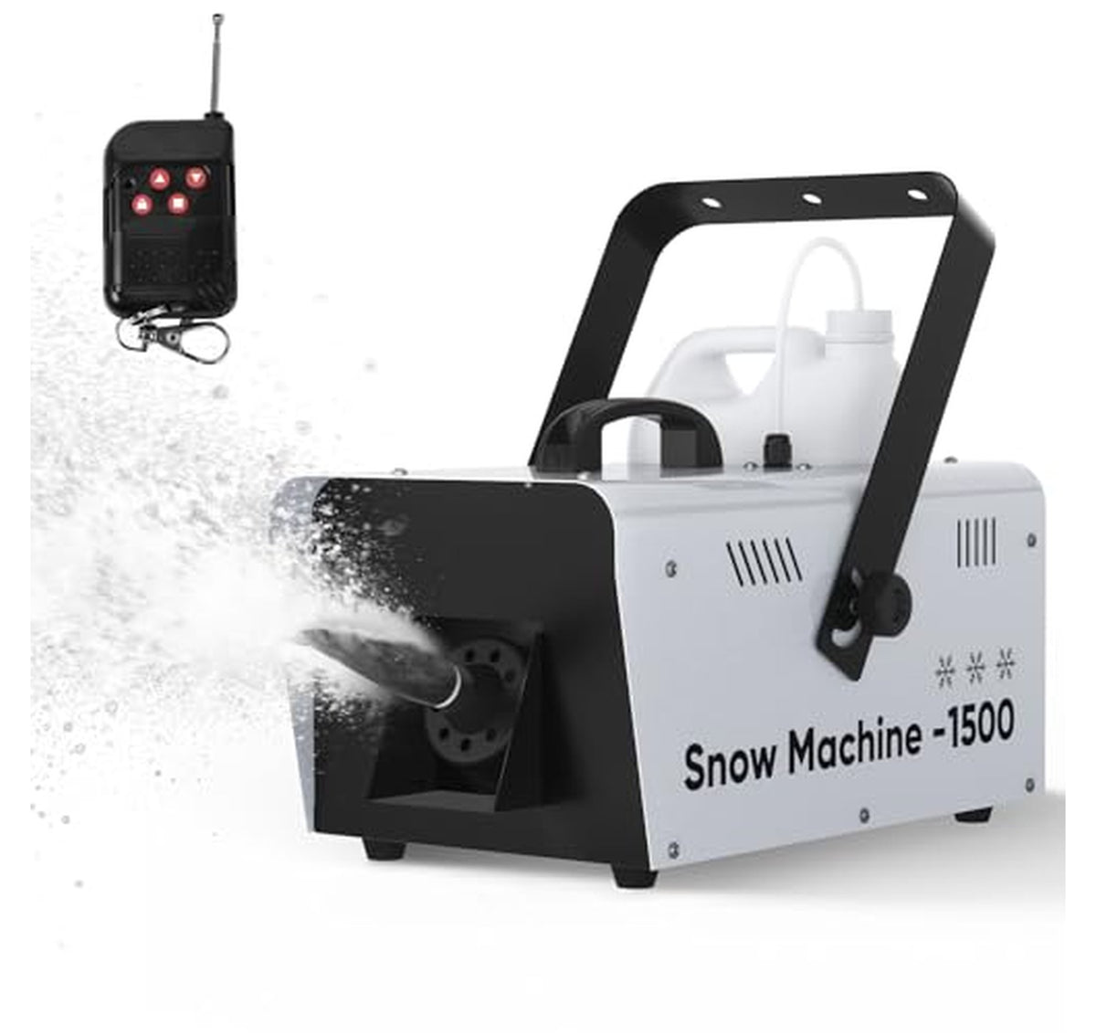 1500W Remote Control Snow Machine