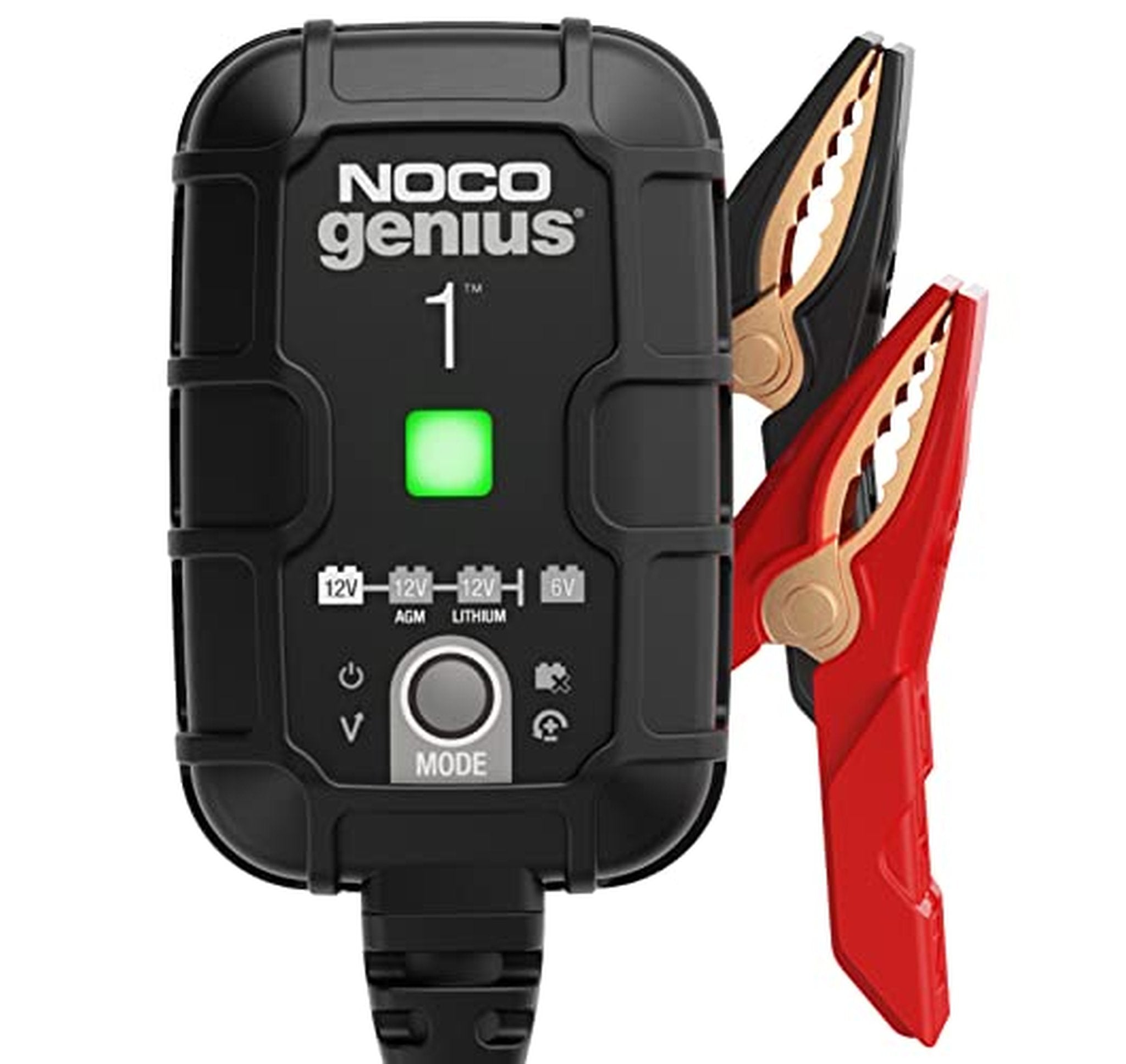 NOCO Genius1 1A 6V/12V Smart Battery Charger