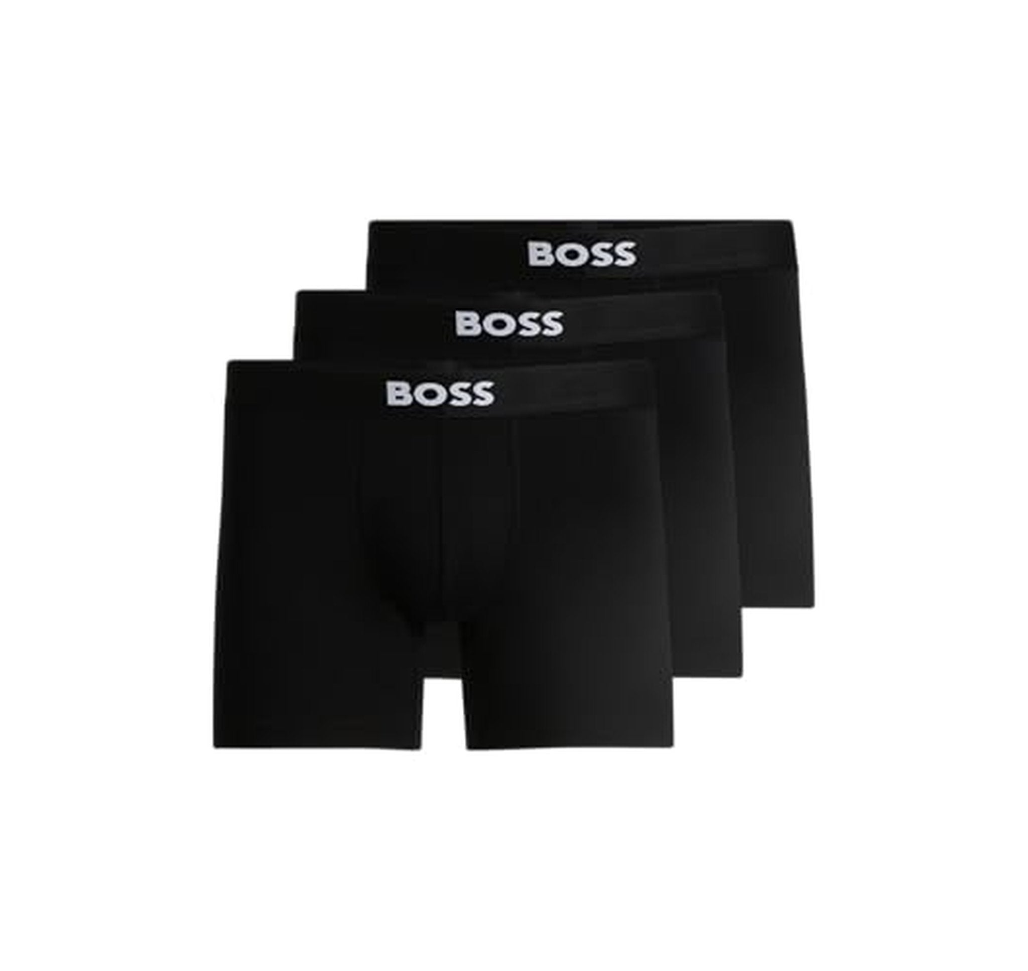 3 Pack BOSS Logo Boxer Briefs