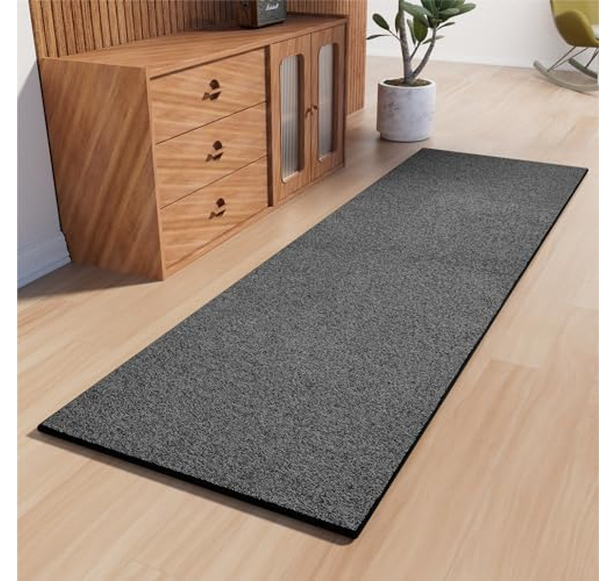 Non Slip Washable Low Pile Runner Rug