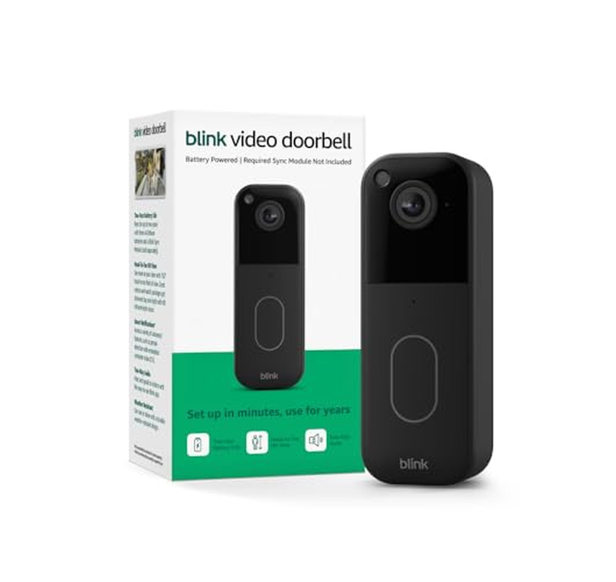 Blink Wireless Video Doorbell with HD Camera