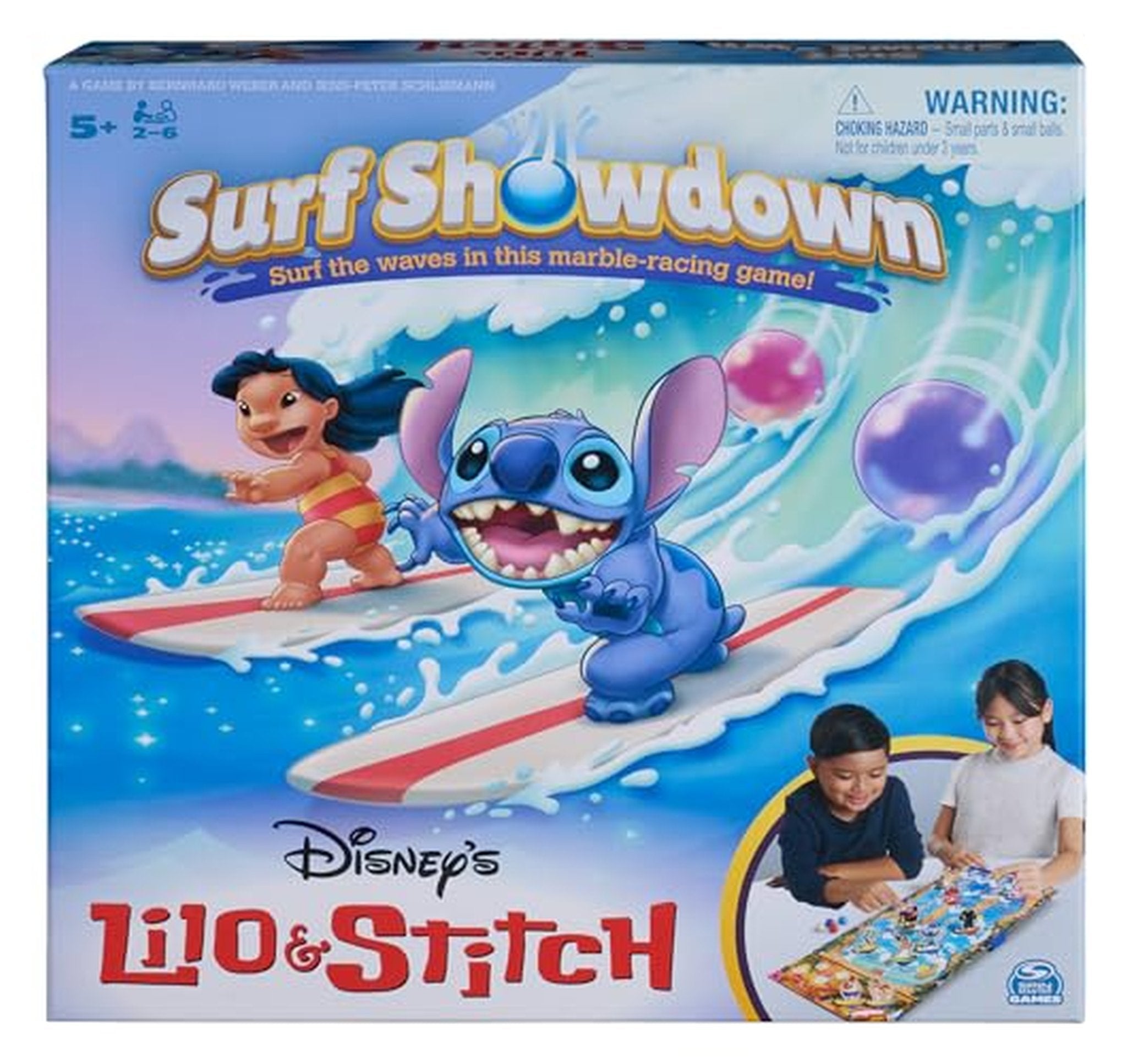Spin Master Games Lilo & Stitch Surf Showdown Board Game
