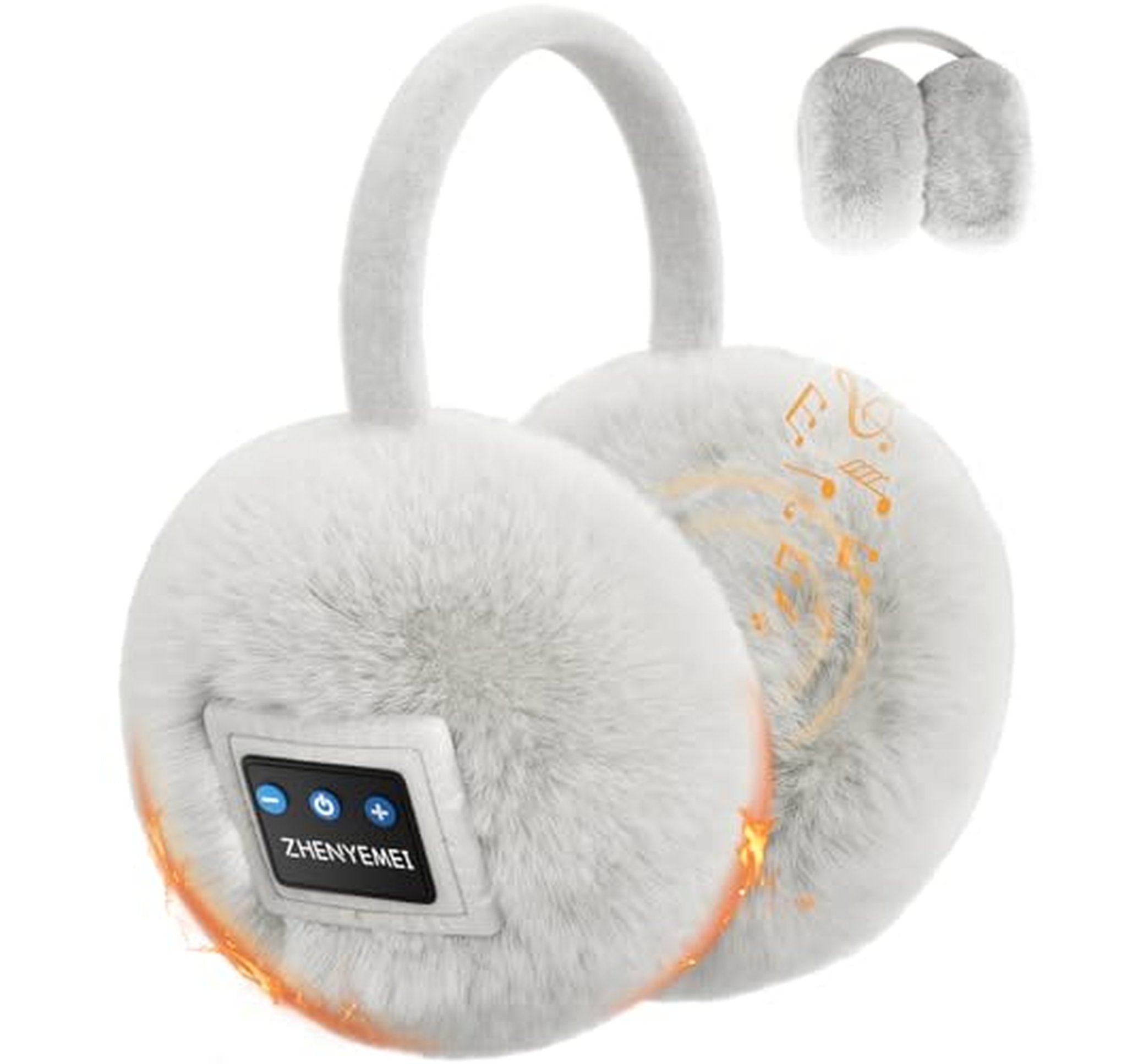 Wireless Bluetooth Ear Muffs Headphones with Mic