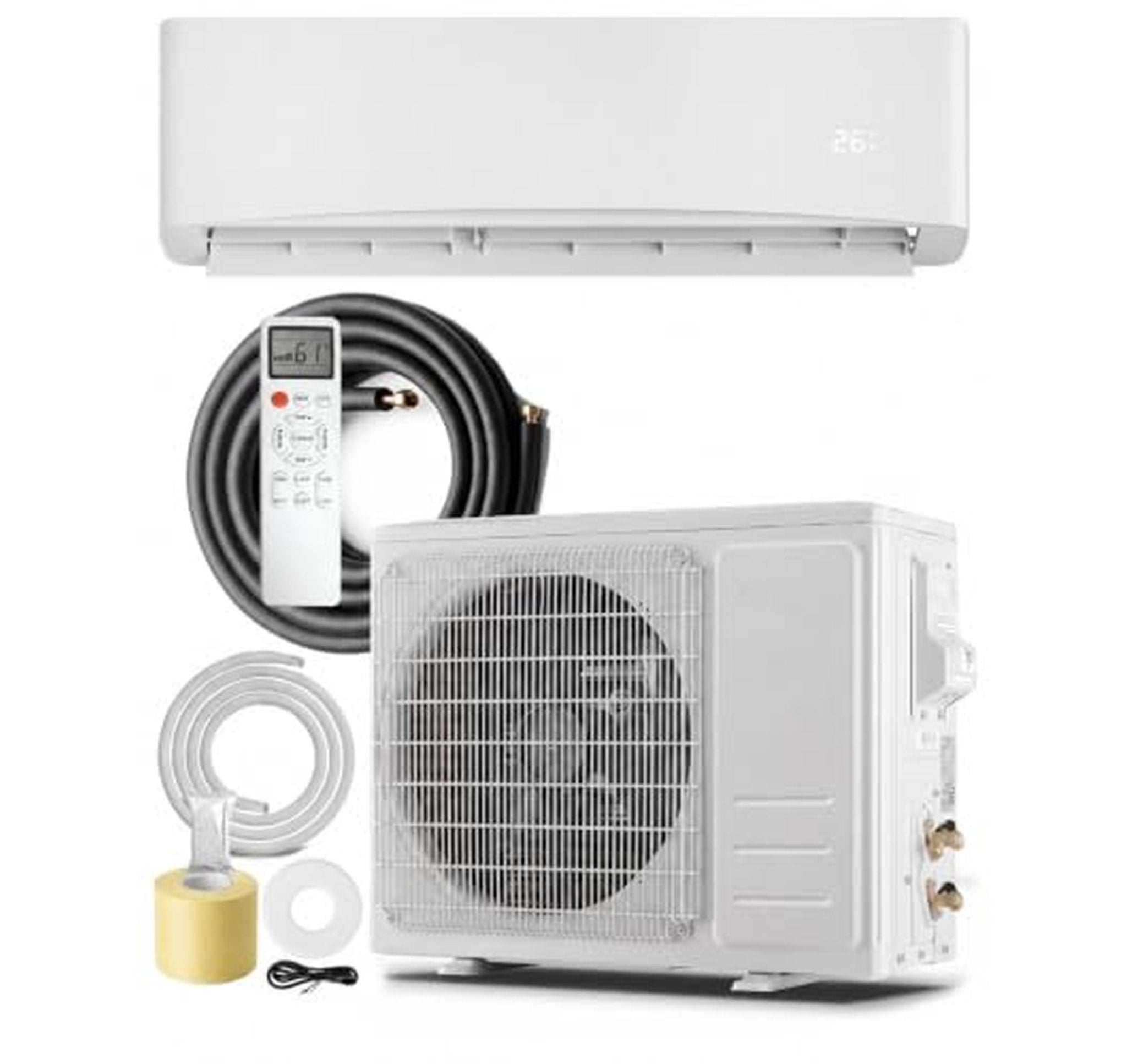 9000 BTU 230V Ductless Mini Split Heat Pump