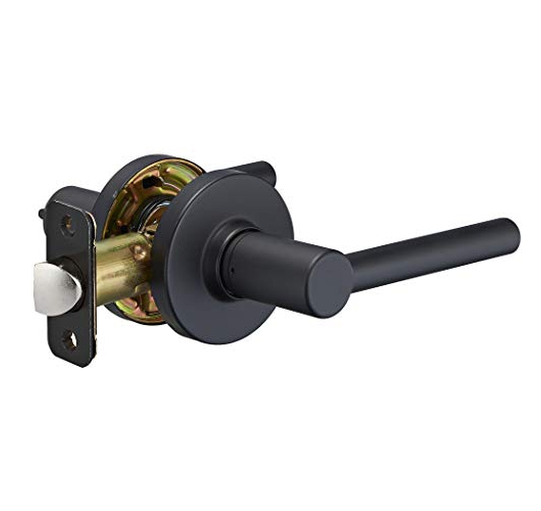 Passage Door Lever Handle, Contemporary Madison, 1 Pack