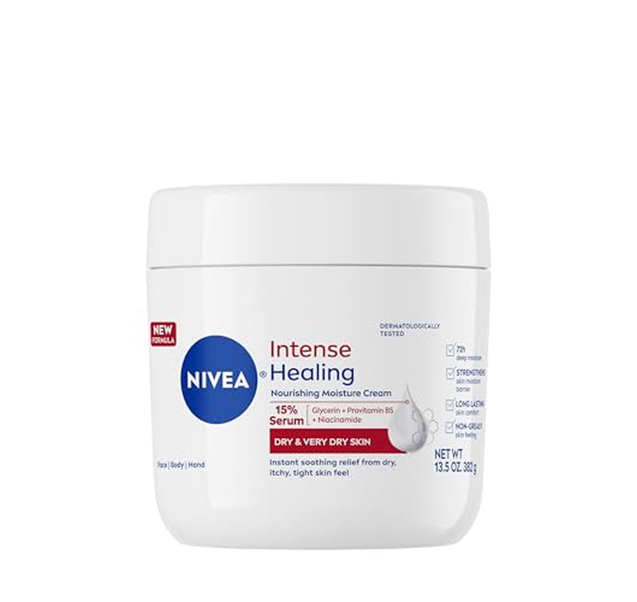 NIVEA Intense Healing 72-Hour Body Cream 13.5 Oz