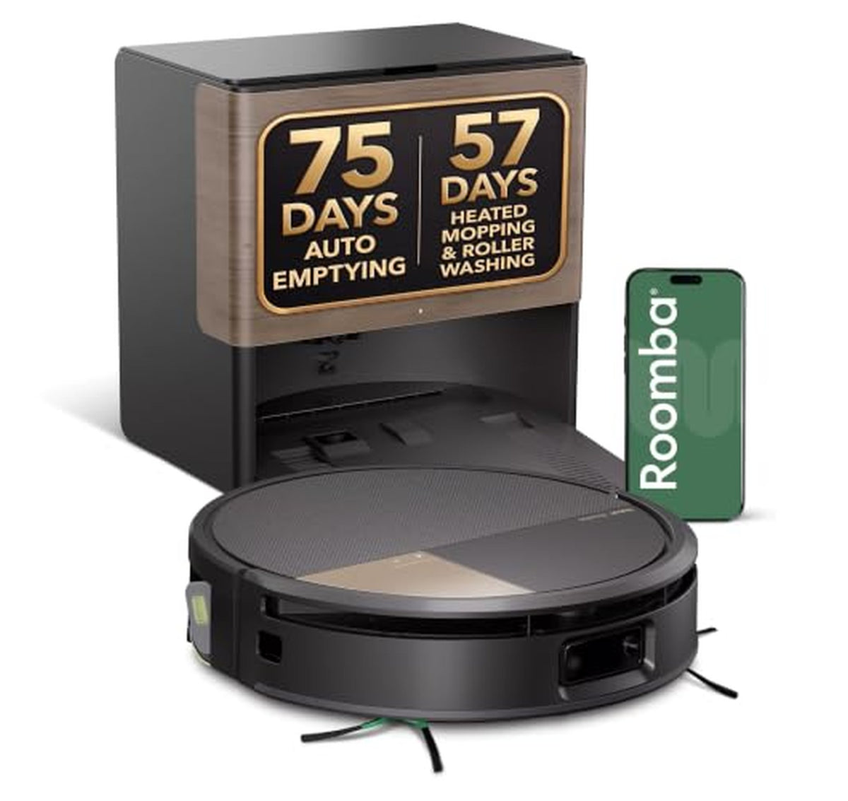 iRobot Roomba 705X Self-Emptying Robot Vacuum Mop Combo