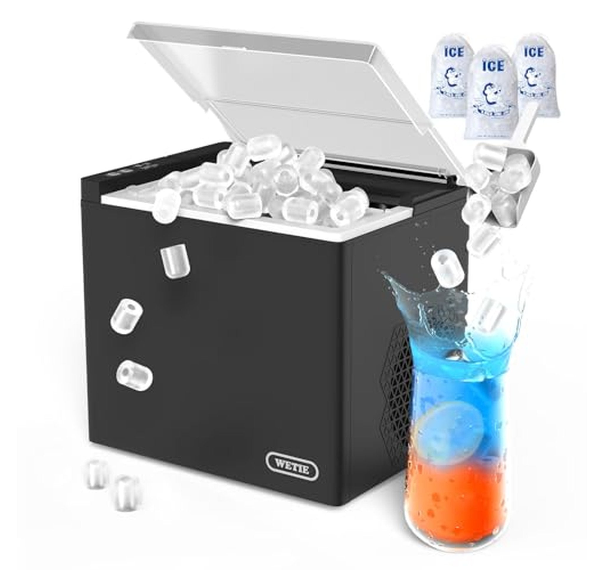 Countertop Ice Maker, 26lb Daily Portable Machine