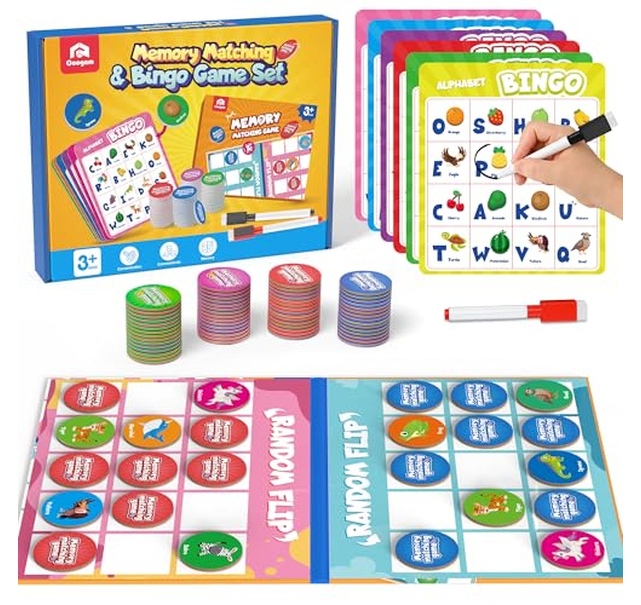 Alphabet Bingo Letter Recognition and Phonics Game