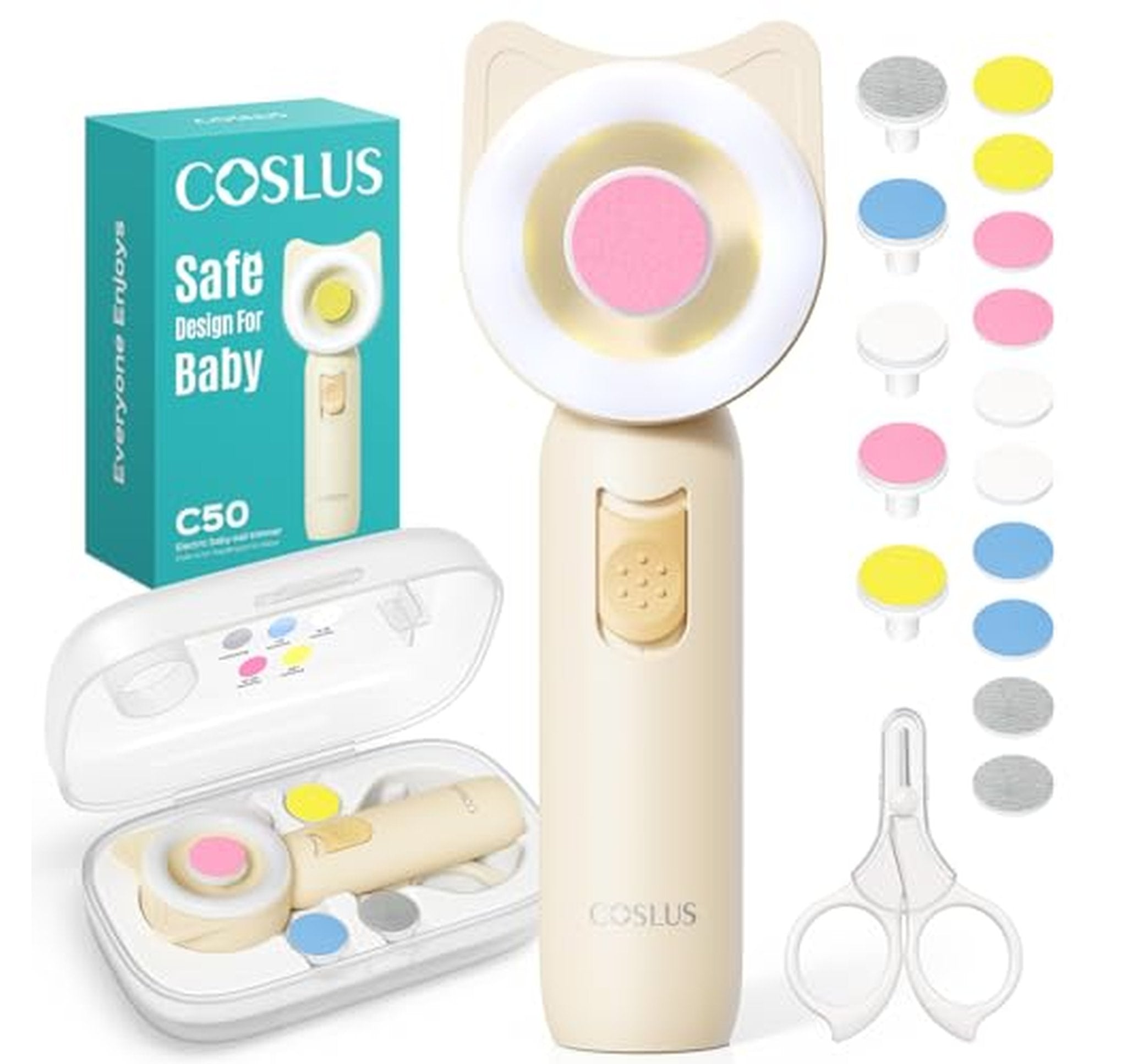 Electric Baby Nail File and Trimmer Kit