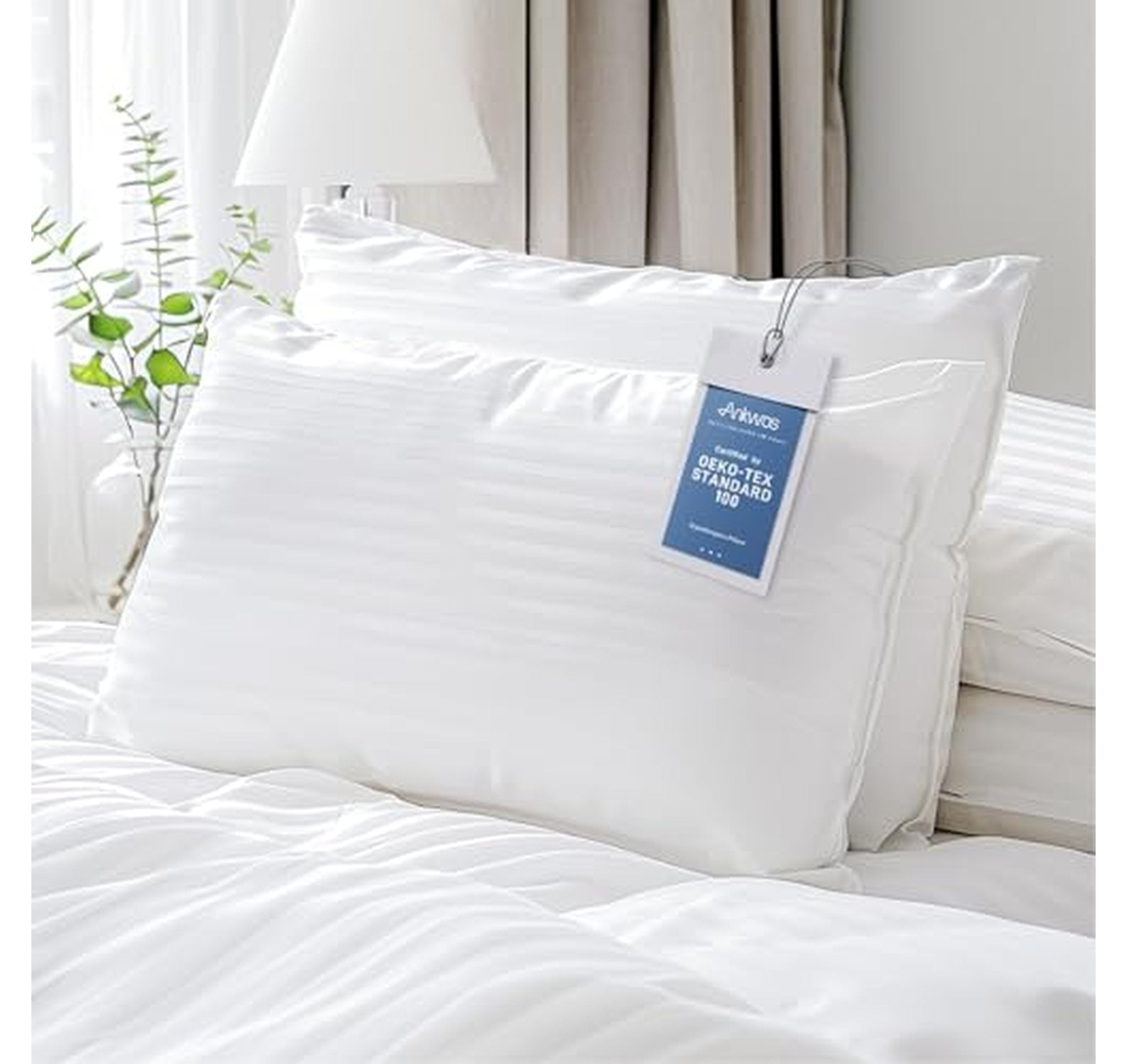 2 Pack Hypoallergenic Queen Side Sleeper Pillows
