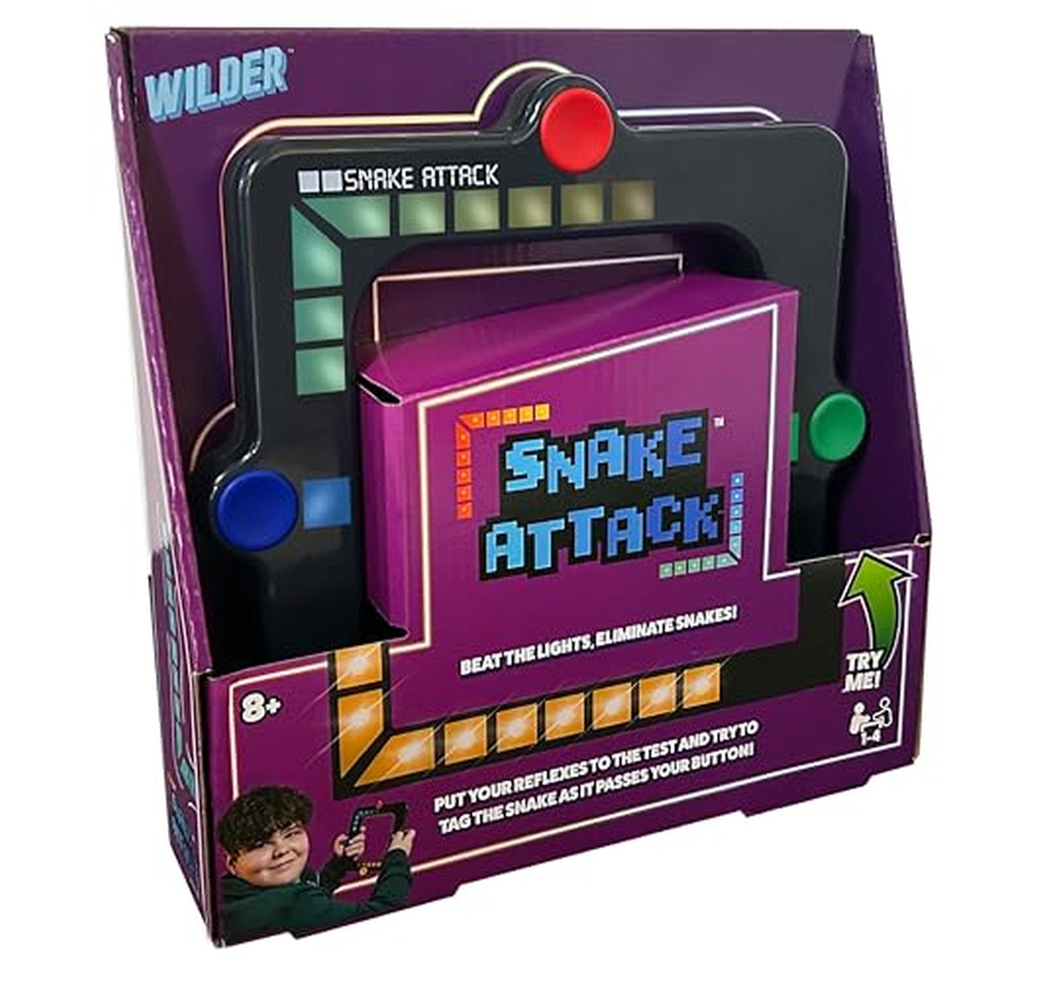 Electronic Handheld Snake Attack Reflex Game