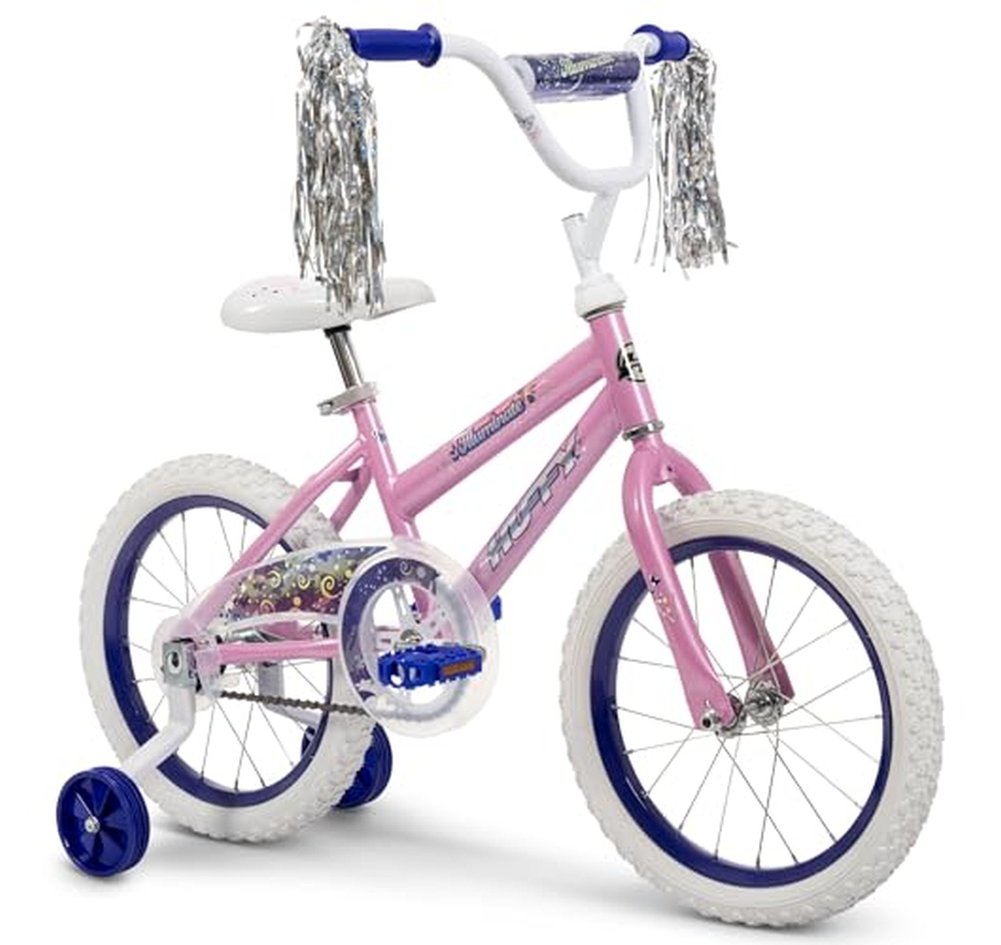 Huffy Illuminate 16-Inch Kids Bike with Training Wheels