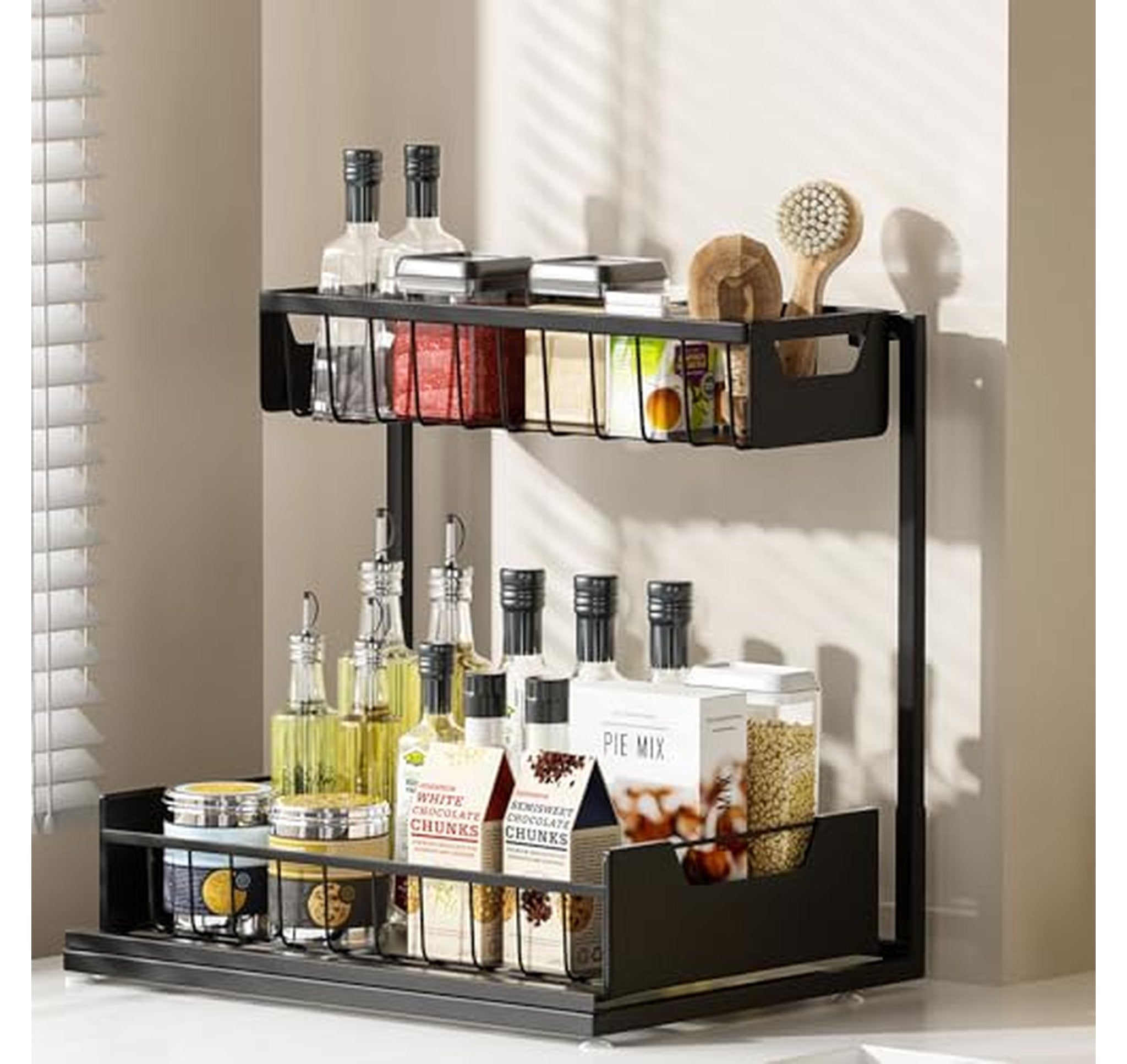 2 Tier Under Sink Pull Out Organizer