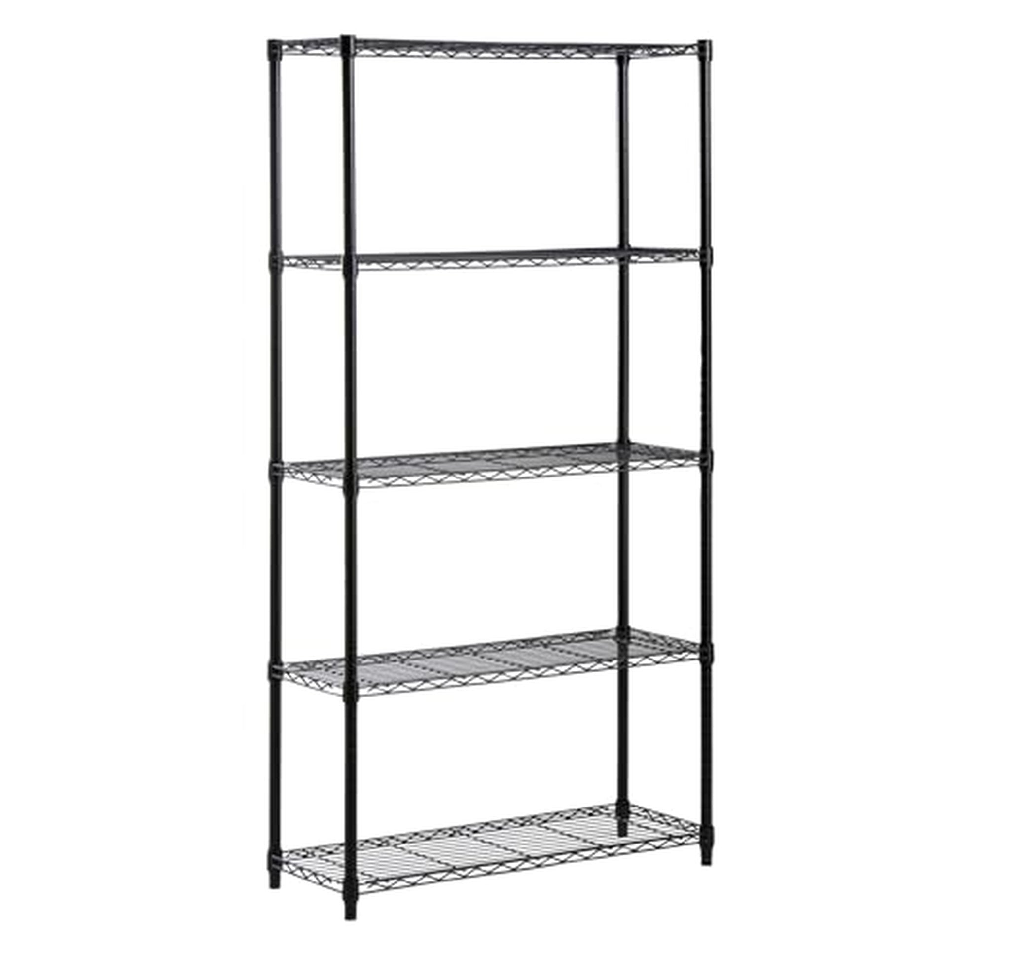 Honey-Can-Do 5-Tier Heavy-Duty Metal Storage Rack