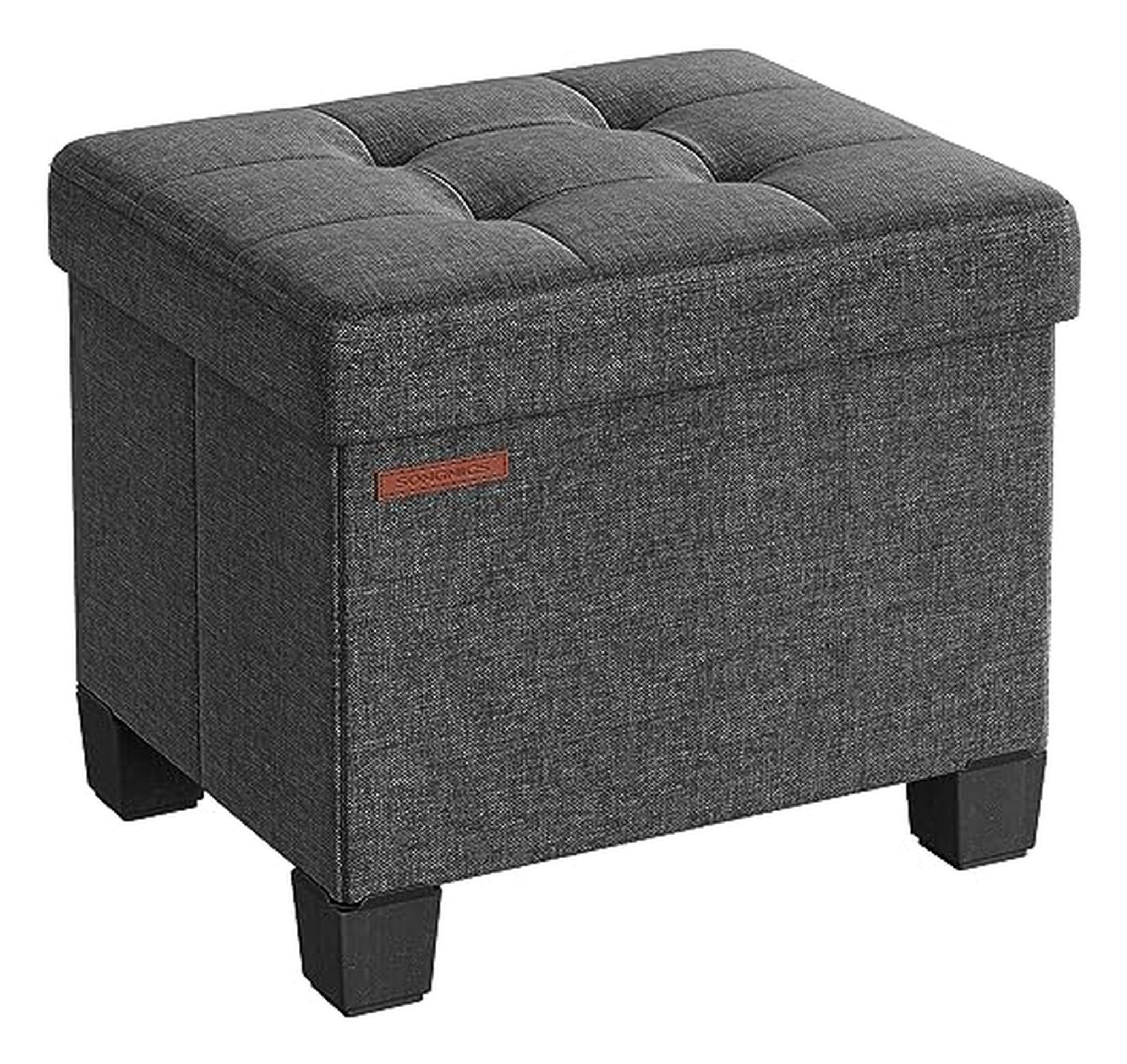 Storage Ottoman Foot Rest with Legs, 660 lb Capacity
