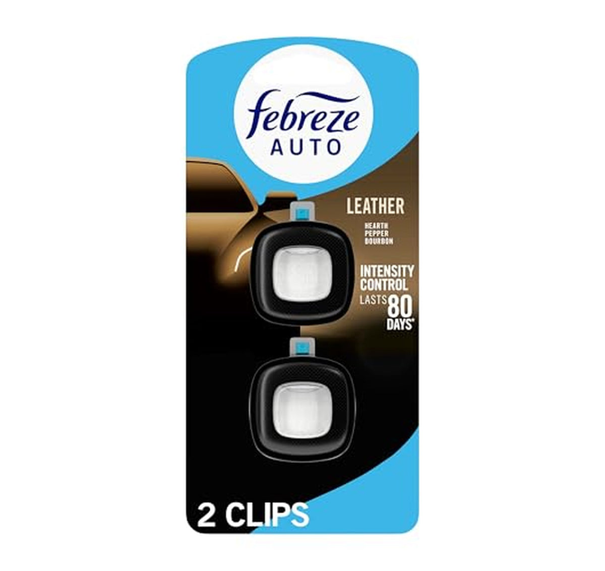 2 Pack Febreze Car Vent Clip Air Fresheners