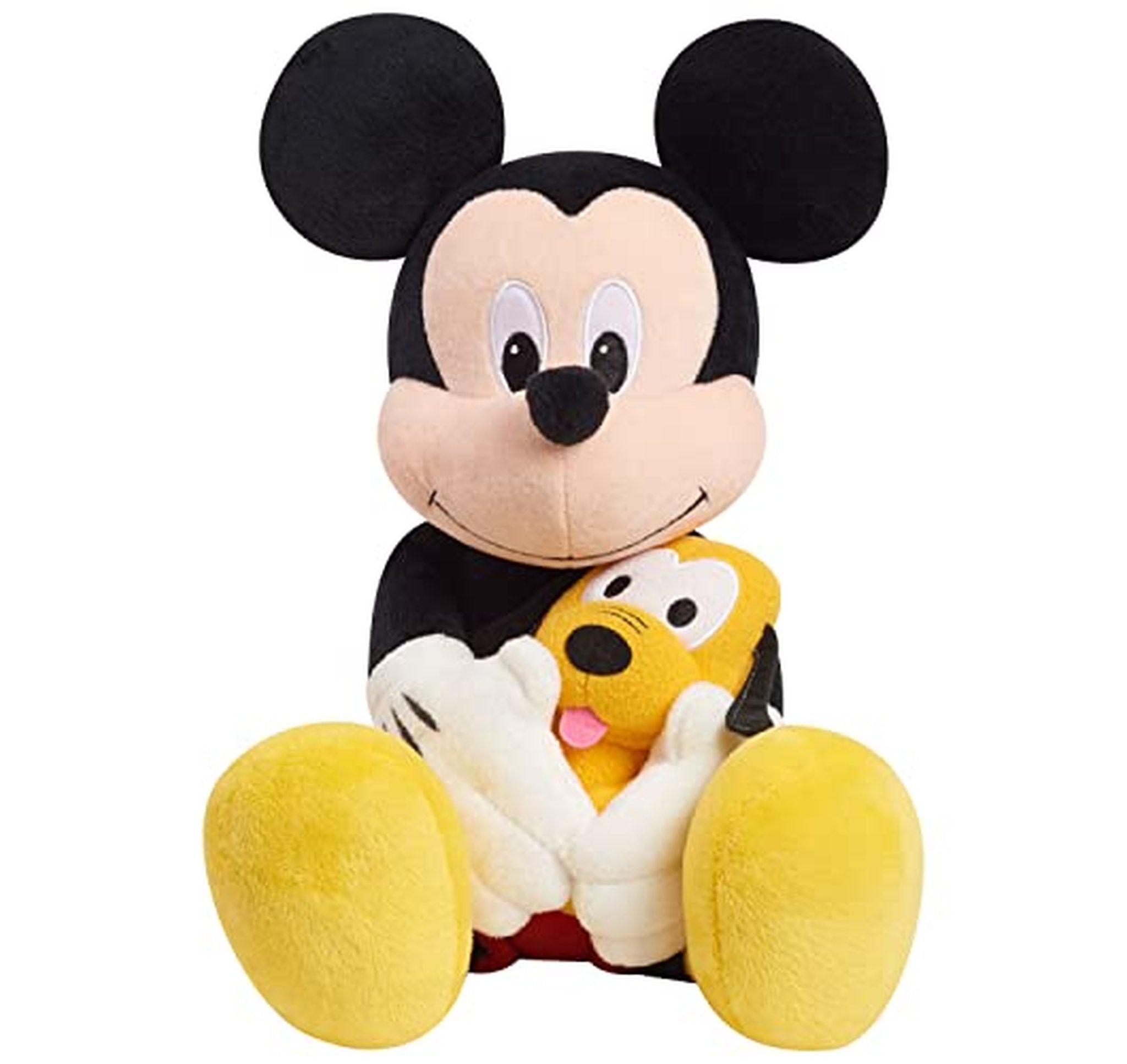 Disney Mickey Mouse and Pluto Large Plush Toys