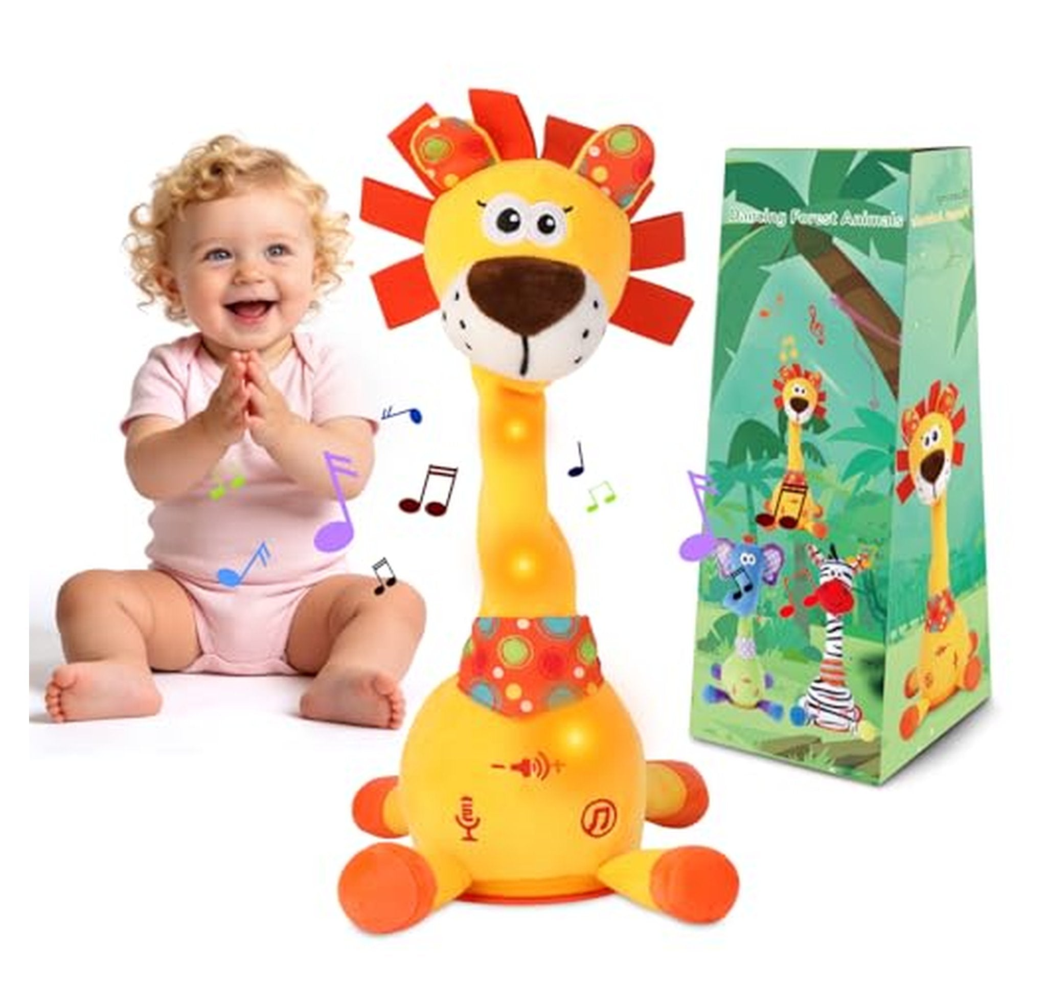 Interactive Dancing Talking Lion Plush Toy