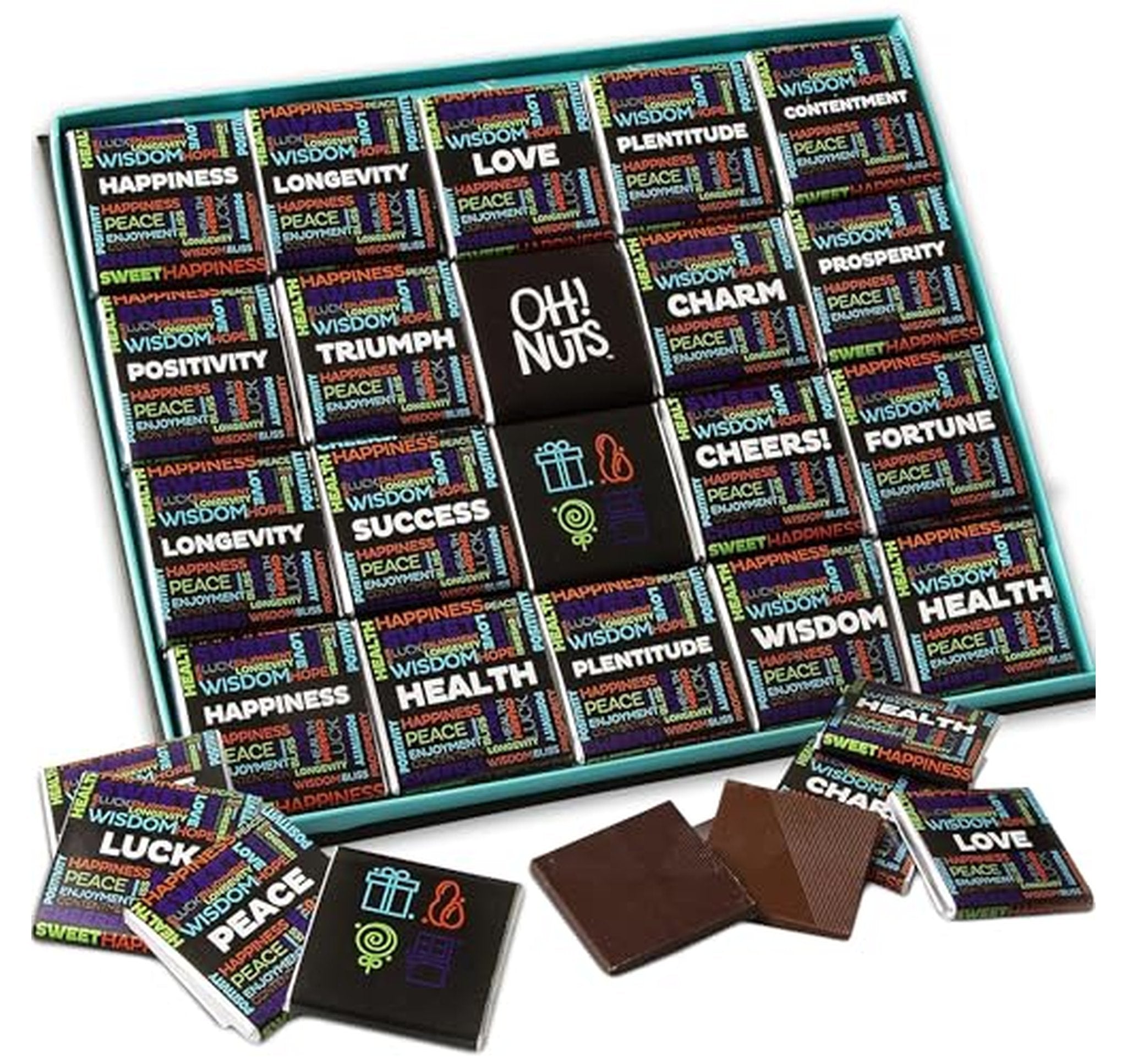 Oh! Nuts 20 Count Gourmet Chocolate Gift Box