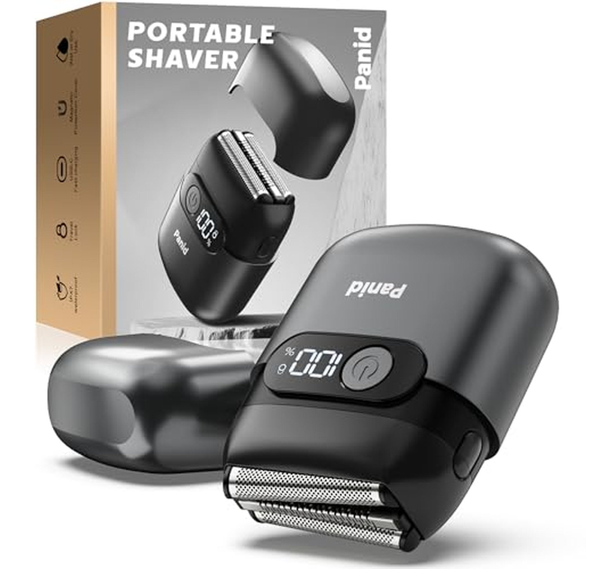 Rechargeable Electric Foil Shaver with Floating Blades