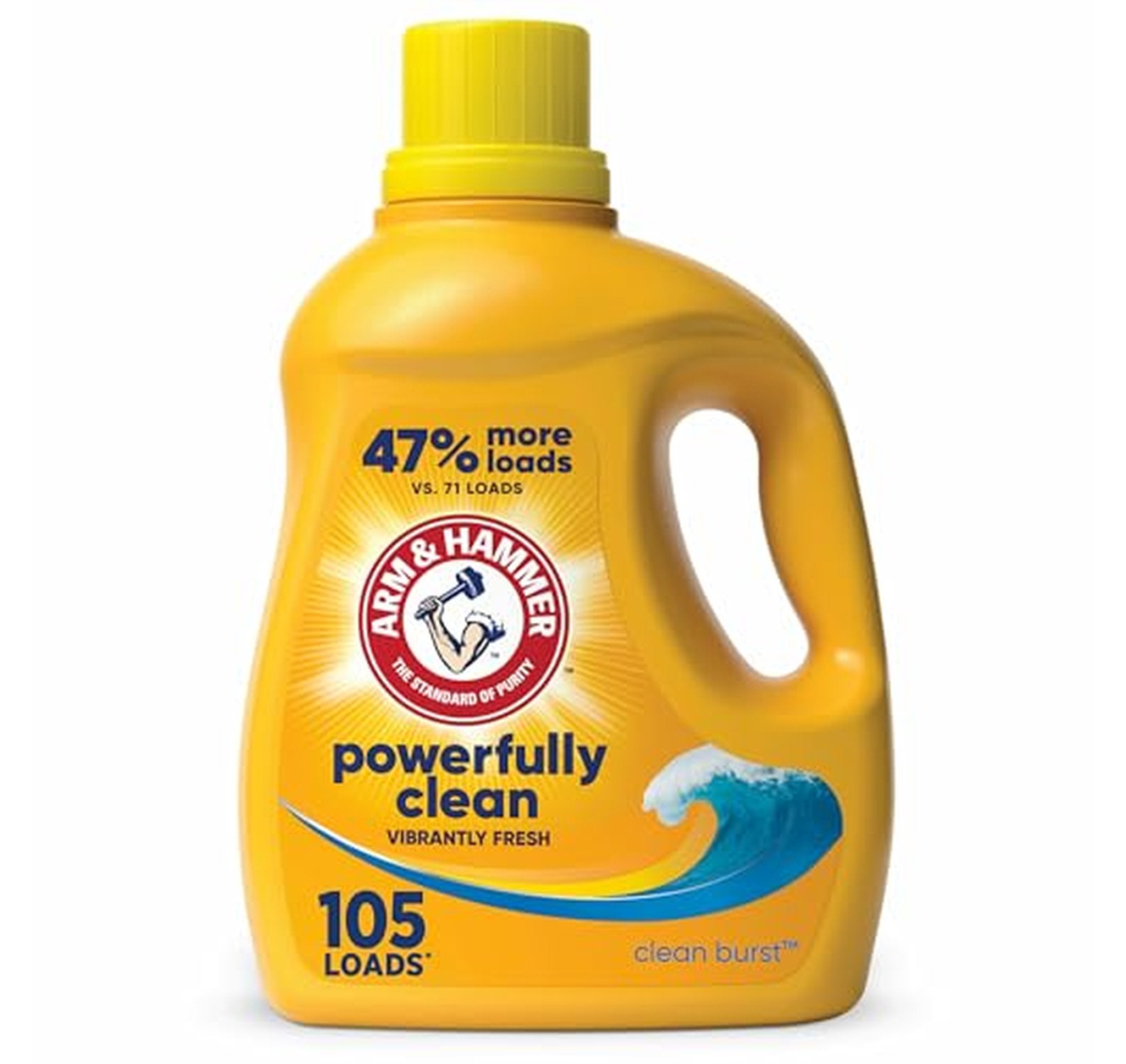 Arm & Hammer Clean Burst Liquid Laundry Detergent 105oz