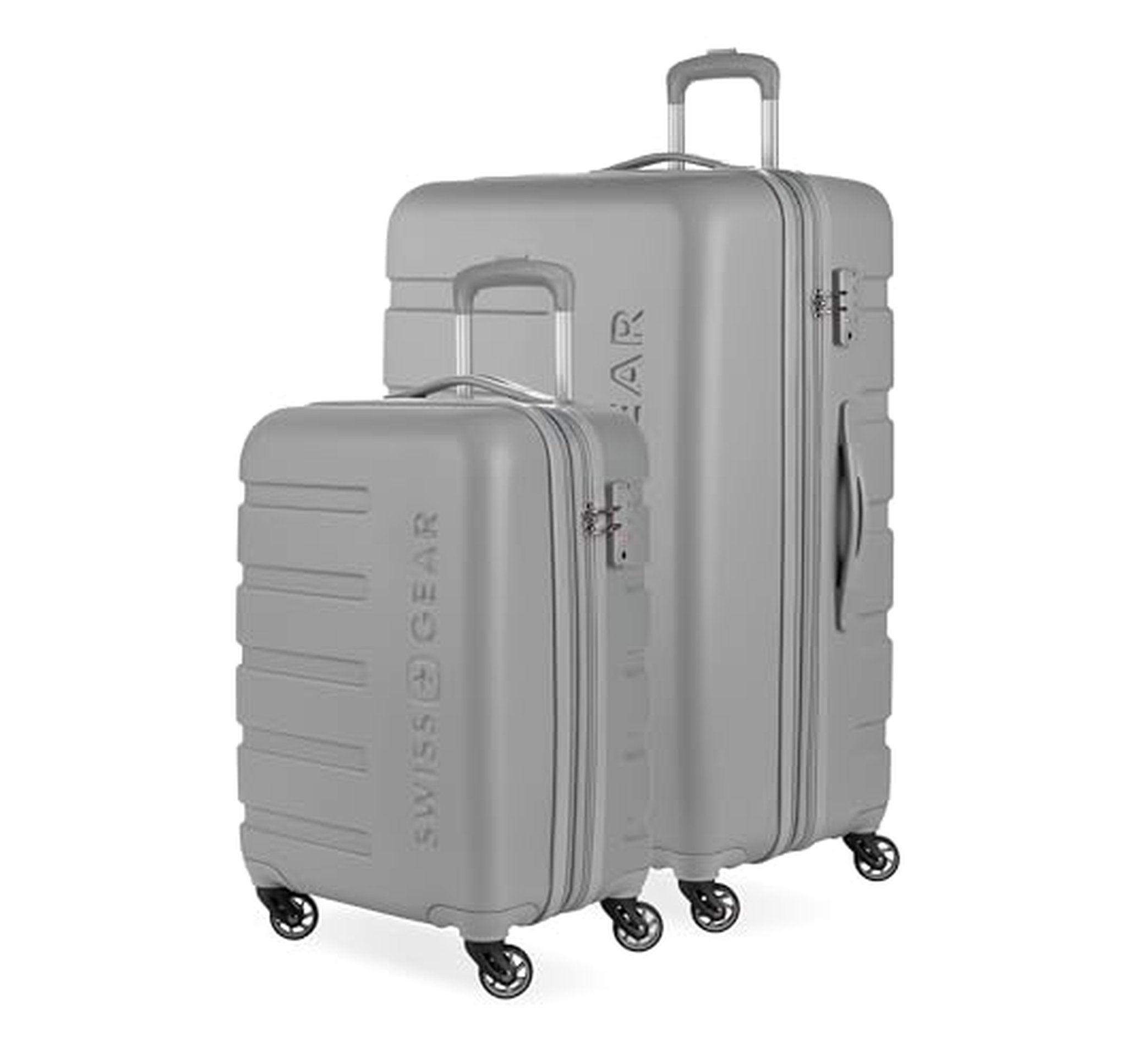 2 Piece SwissGear Hardside Expandable Spinner Luggage Set