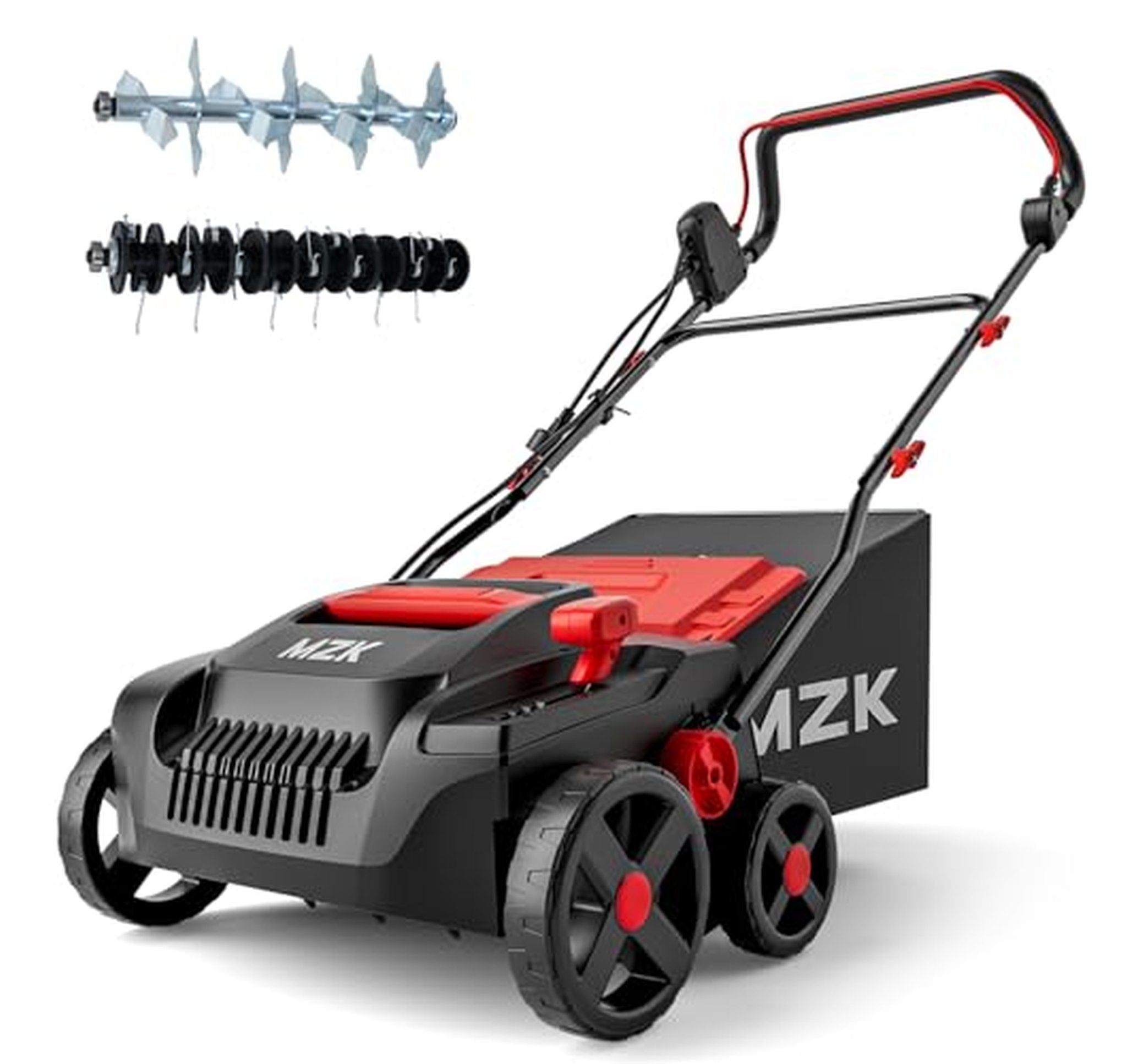15-Inch Electric Lawn Dethatcher and Scarifier