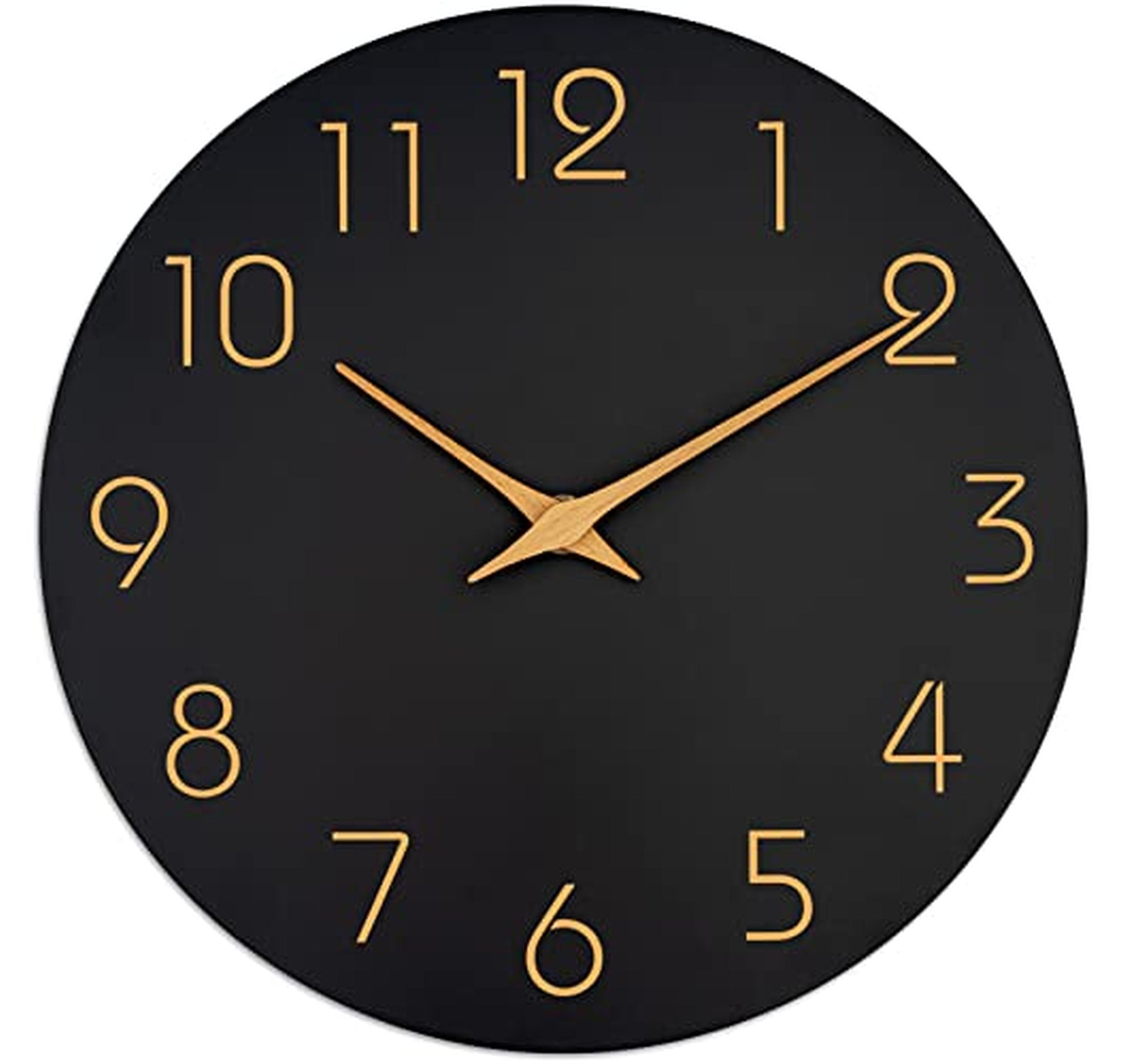 Silent Non-Ticking Minimalist Wall Clock