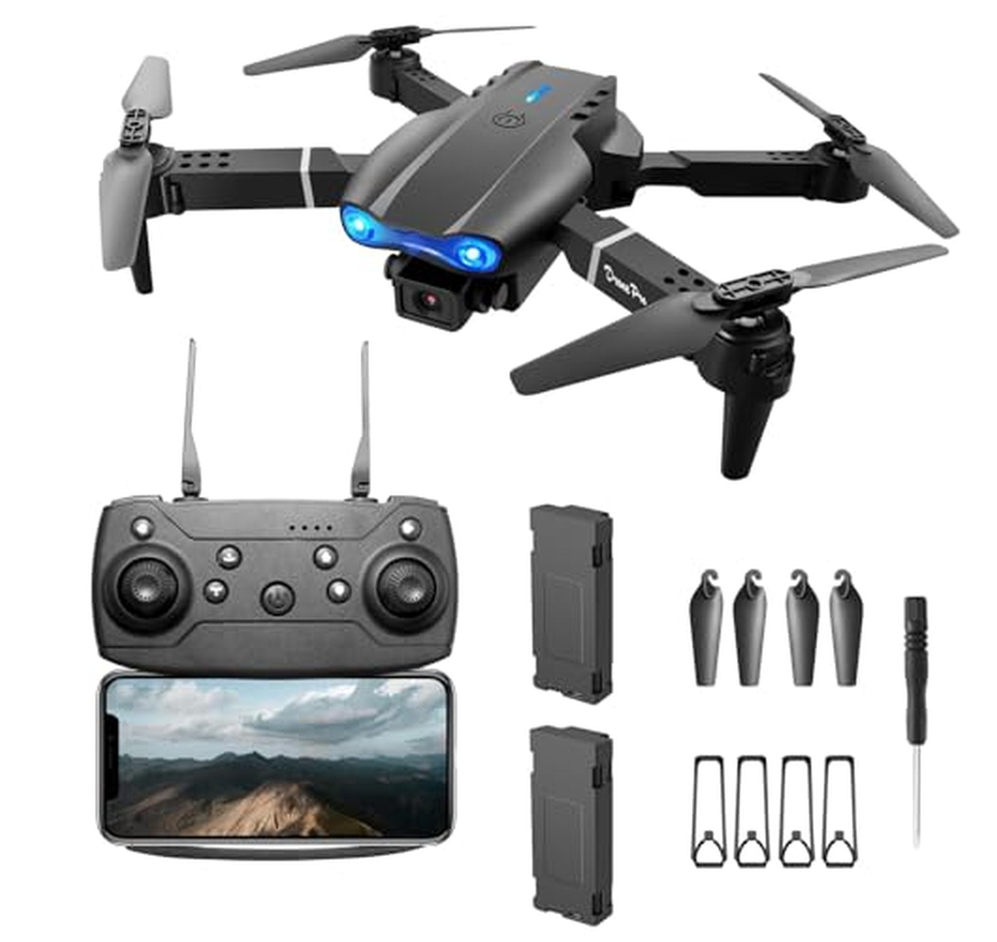 1080p Dual Camera FPV RC Drone Quadcopter
