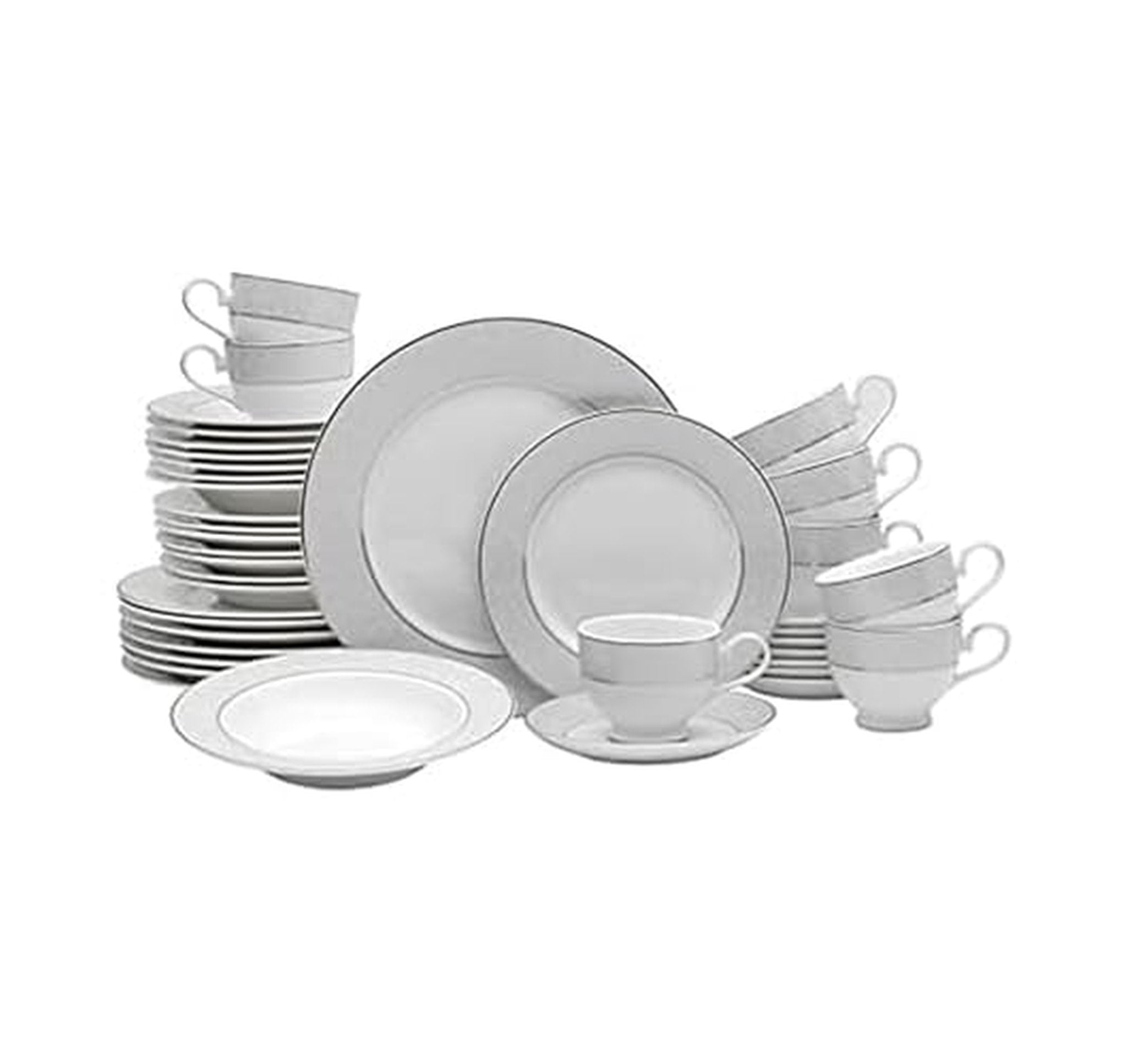 40-Piece Mikasa Parchment Porcelain Dinnerware Set