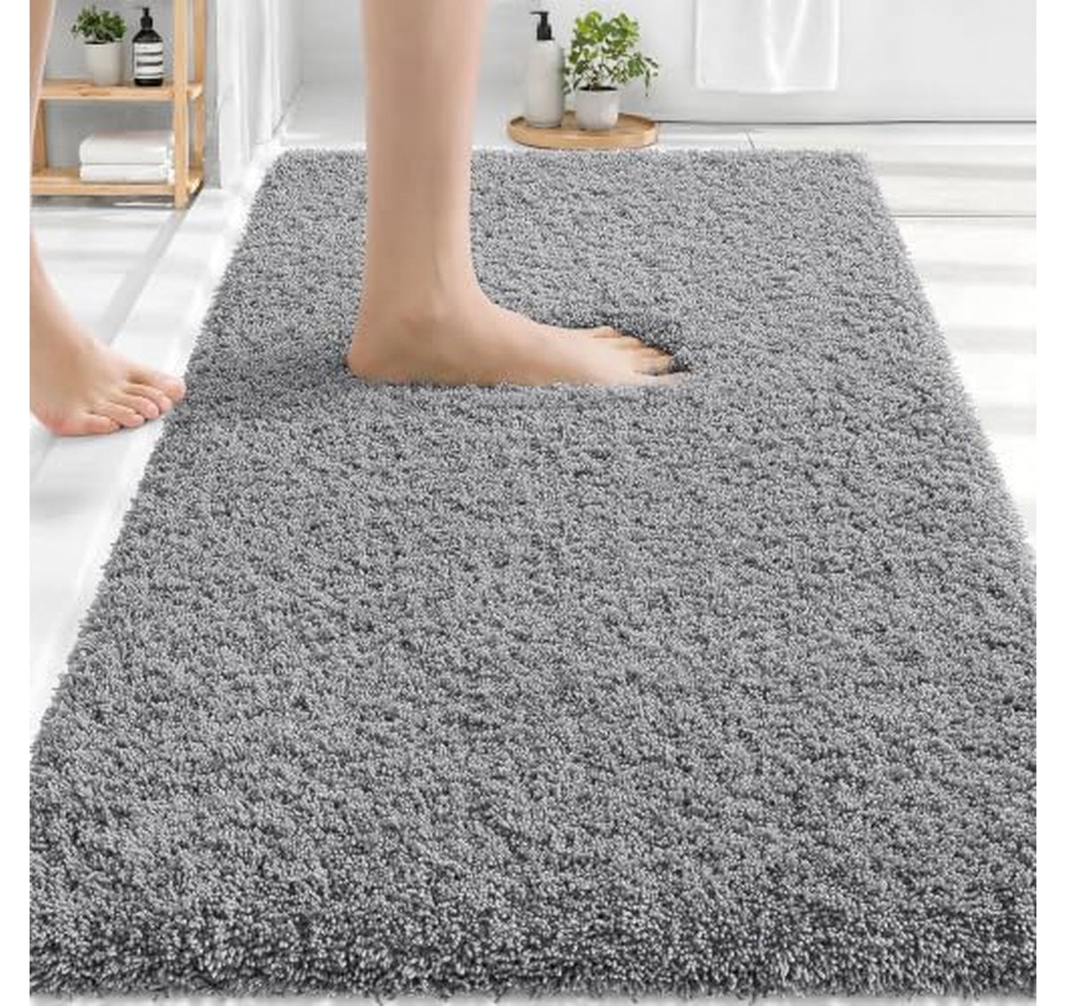 Soft Absorbent Microfiber Bathroom Rug Mat 30x20