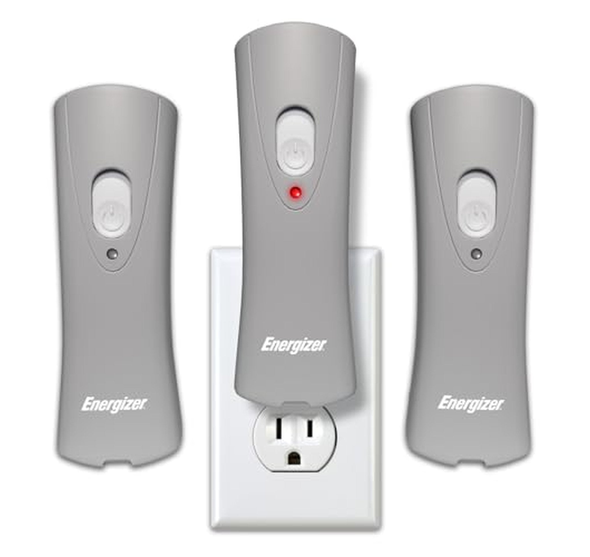 3 Pack Energizer Rechargeable Auto-On LED Flashlights