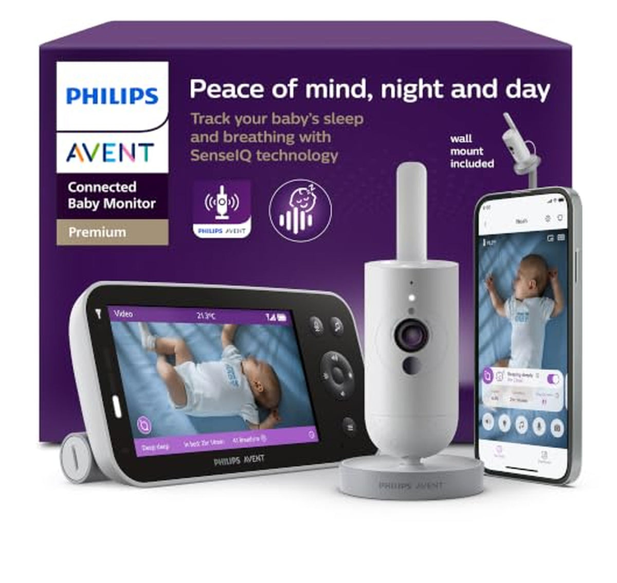 Philips Avent 1080p Connected Video Baby Monitor