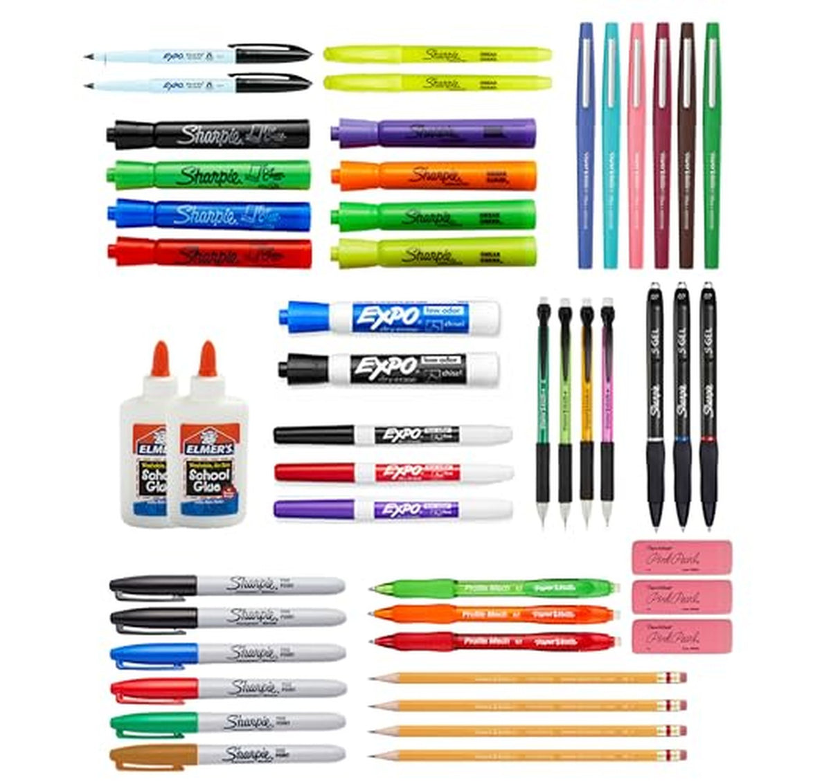 Sharpie 48 Count School Supplies Variety Pack