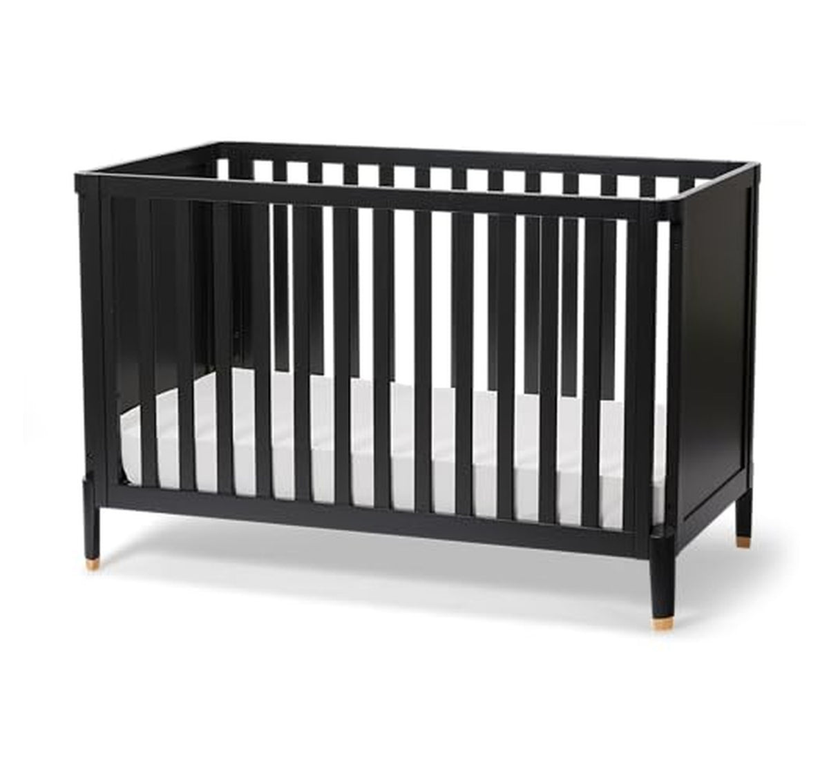 4-in-1 Convertible Baby Crib with Toddler Bed