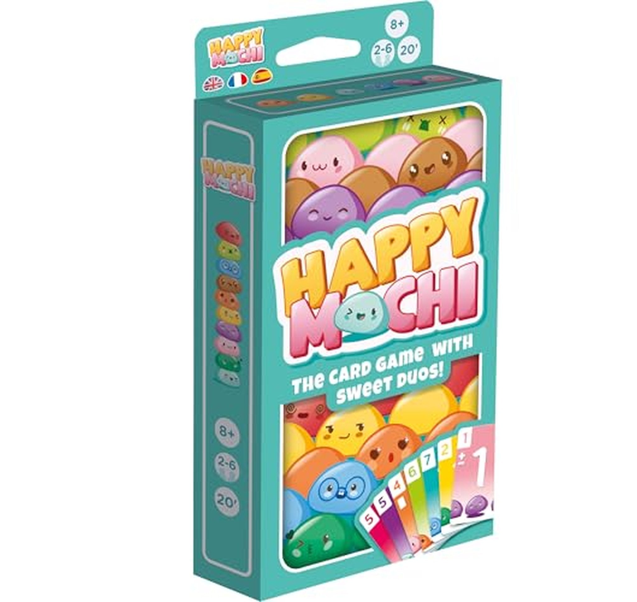 Asmodee Happy Mochi Fast-Paced Family Card Game
