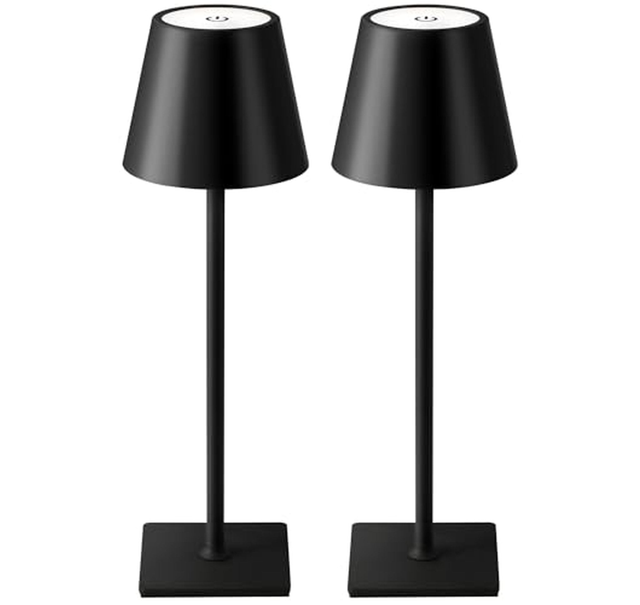 2 Pack Cordless Rechargeable LED Table Lamps