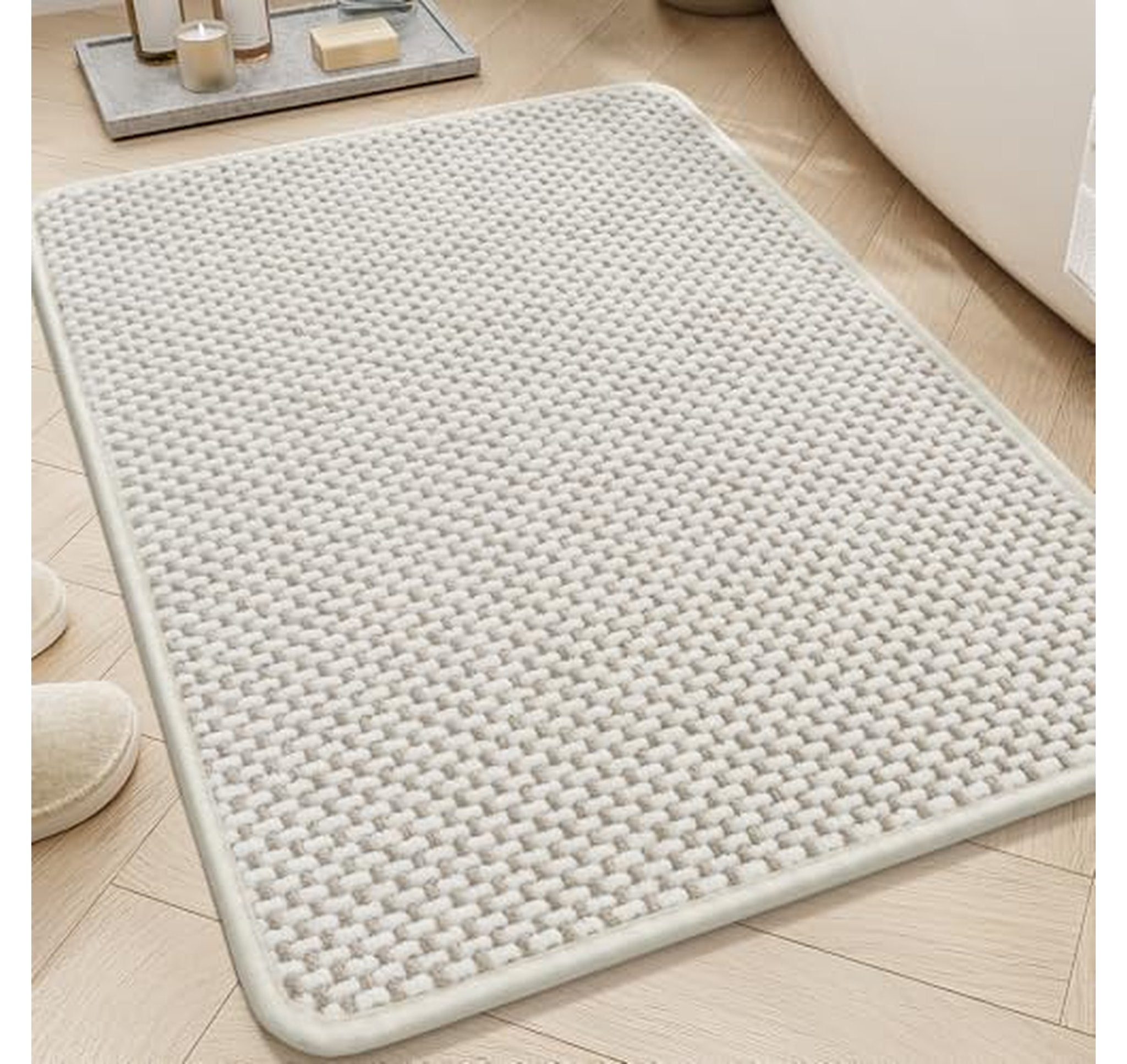 Super Absorbent Quick Dry Chenille Bath Mat